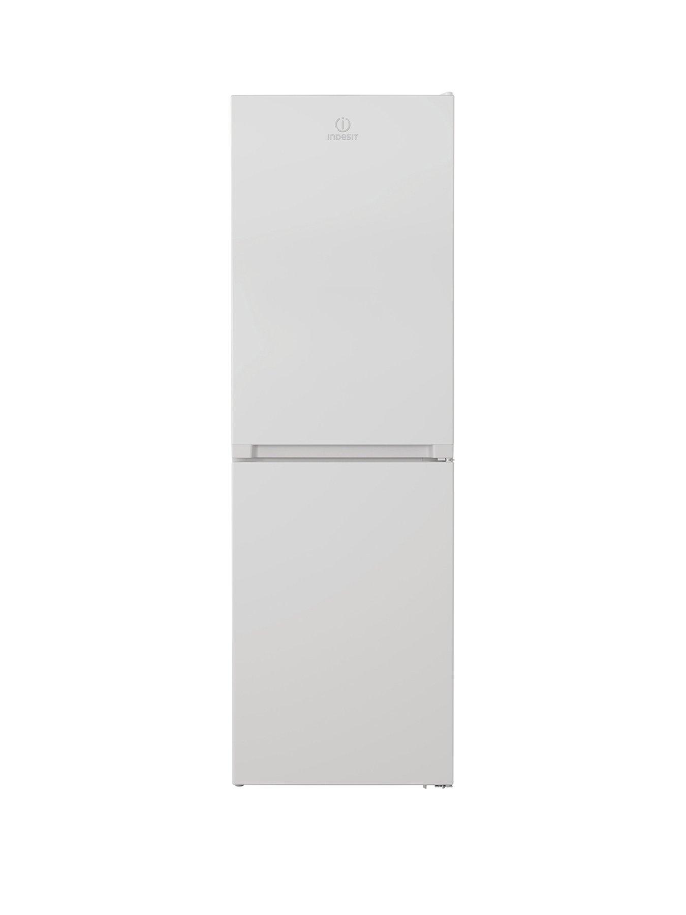 Product photograph of Indesit Total No Frost Ibtnf60182w Fridge Freezer - White from very.co.uk