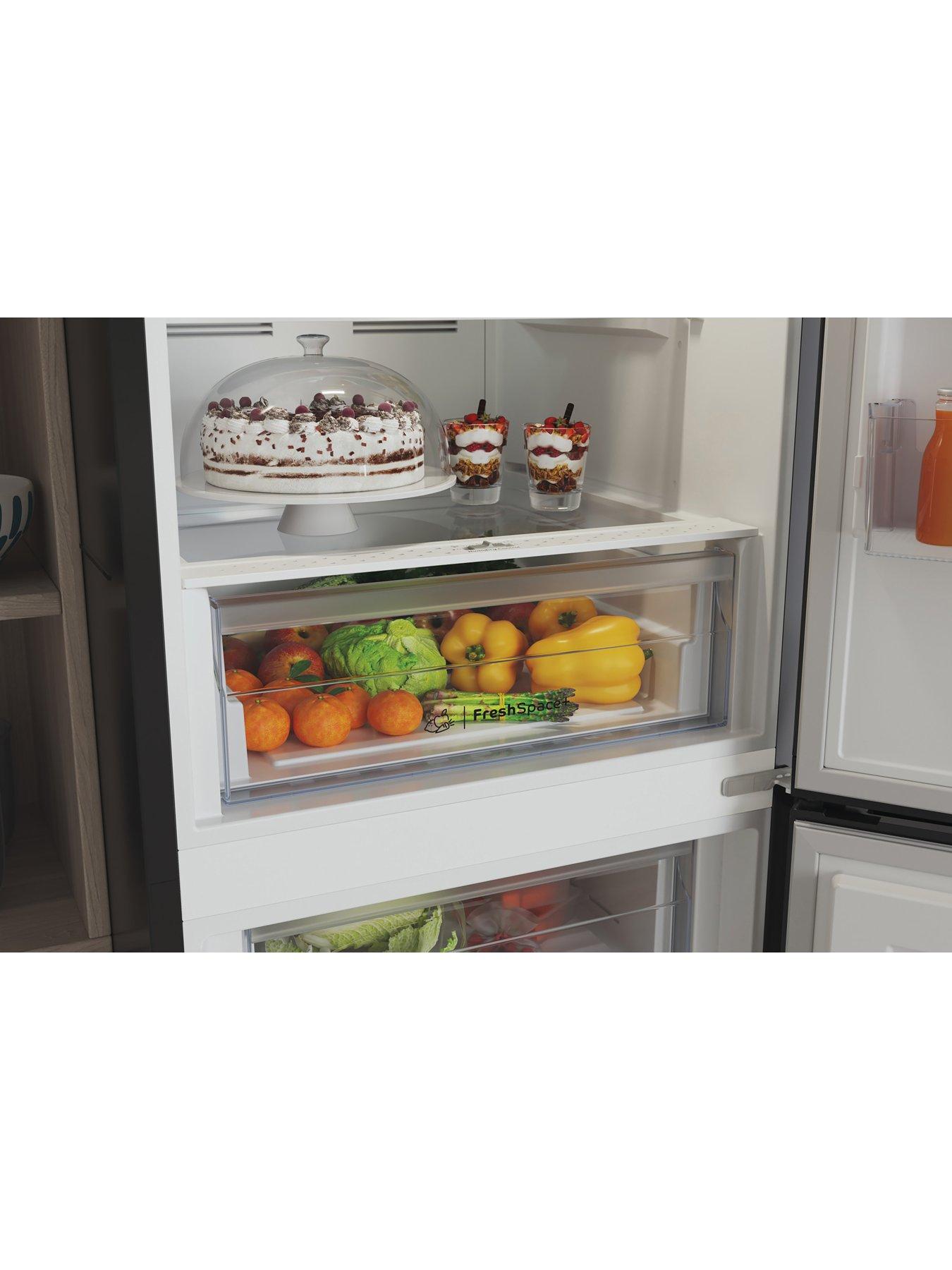 Image 5 of 7 of Indesit Total No Frost IBTNF60182BAQUAUK Fridge Freezer - Black
