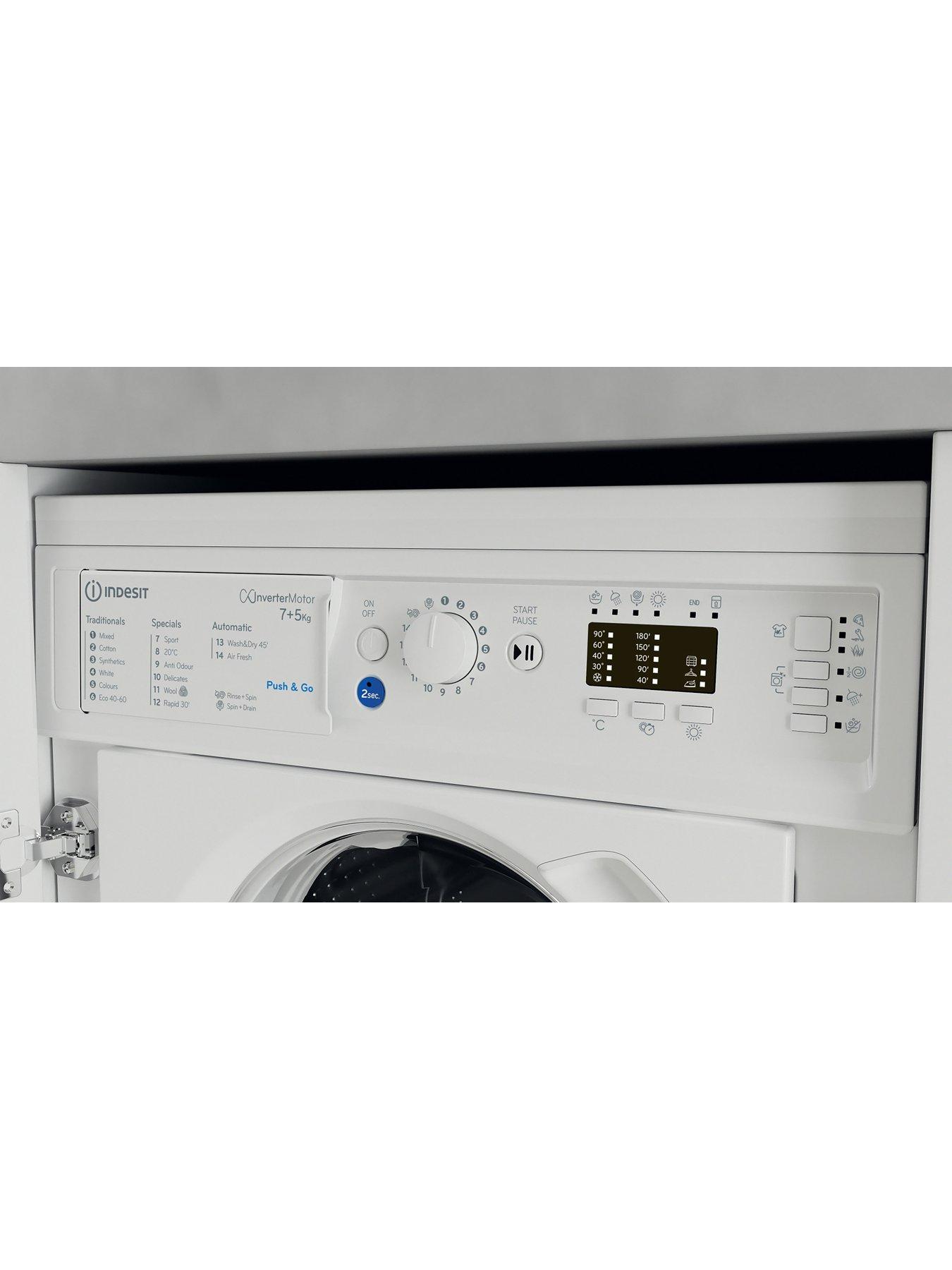 Image 4 of 4 of Indesit BIWDIL75148 7/5kg Integrated Washer Dryer