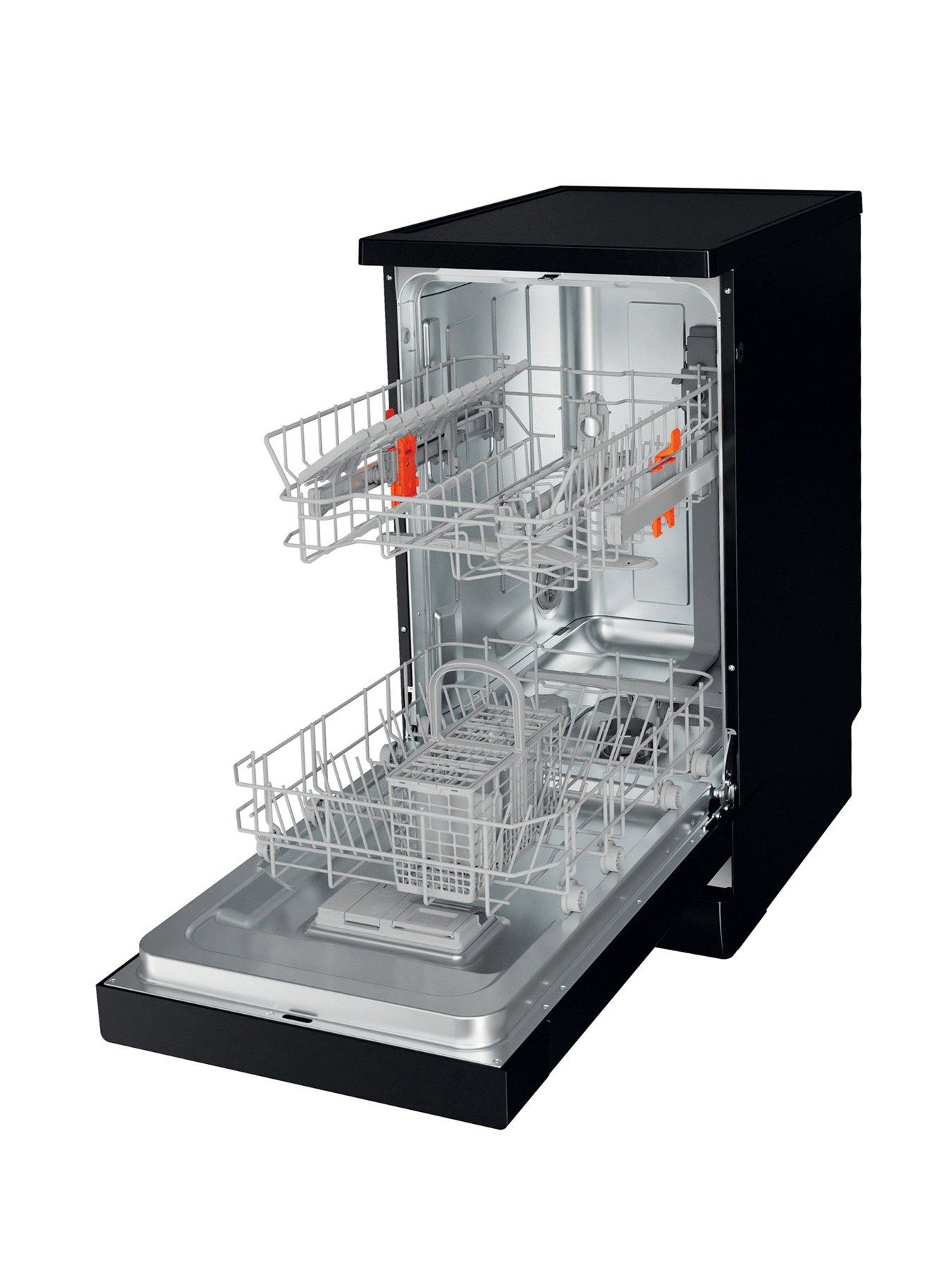 Image 5 of 7 of Hotpoint Slimline HF9E1B19BUK Freestanding Dishwasher - Black