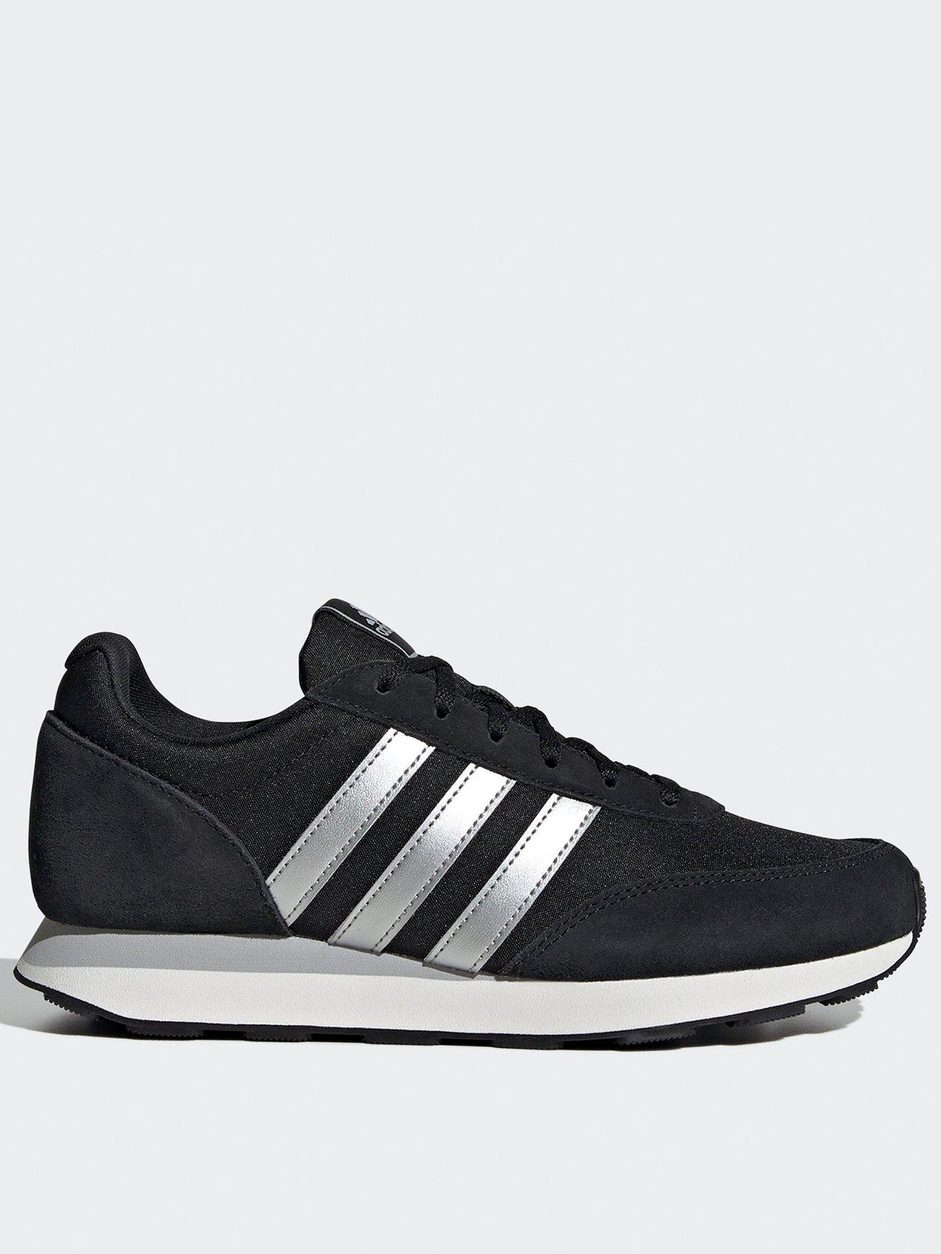 Ladies black adidas trainers sale best sale