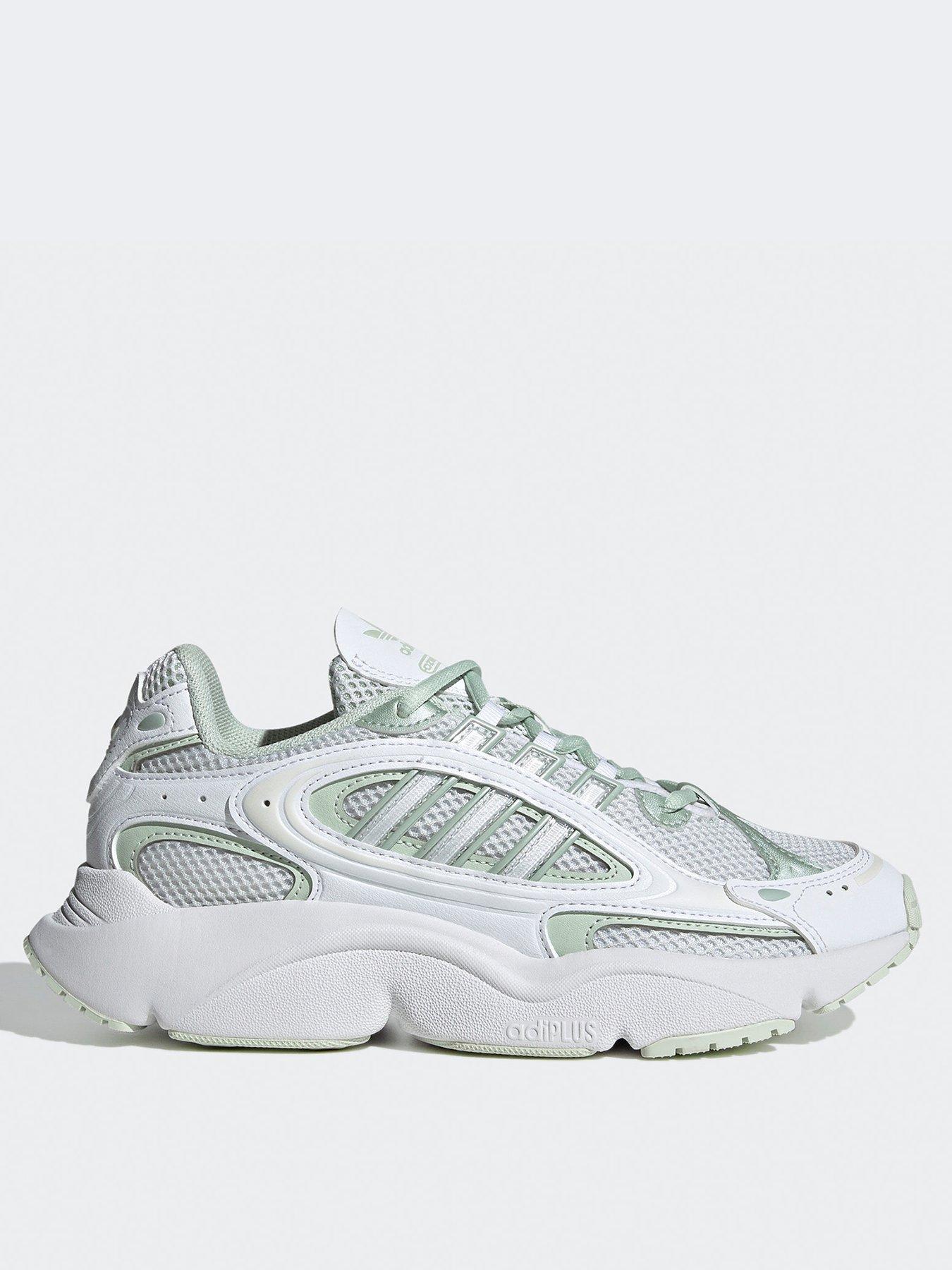 undefined Women's Ozmillen Trainers - White/green
