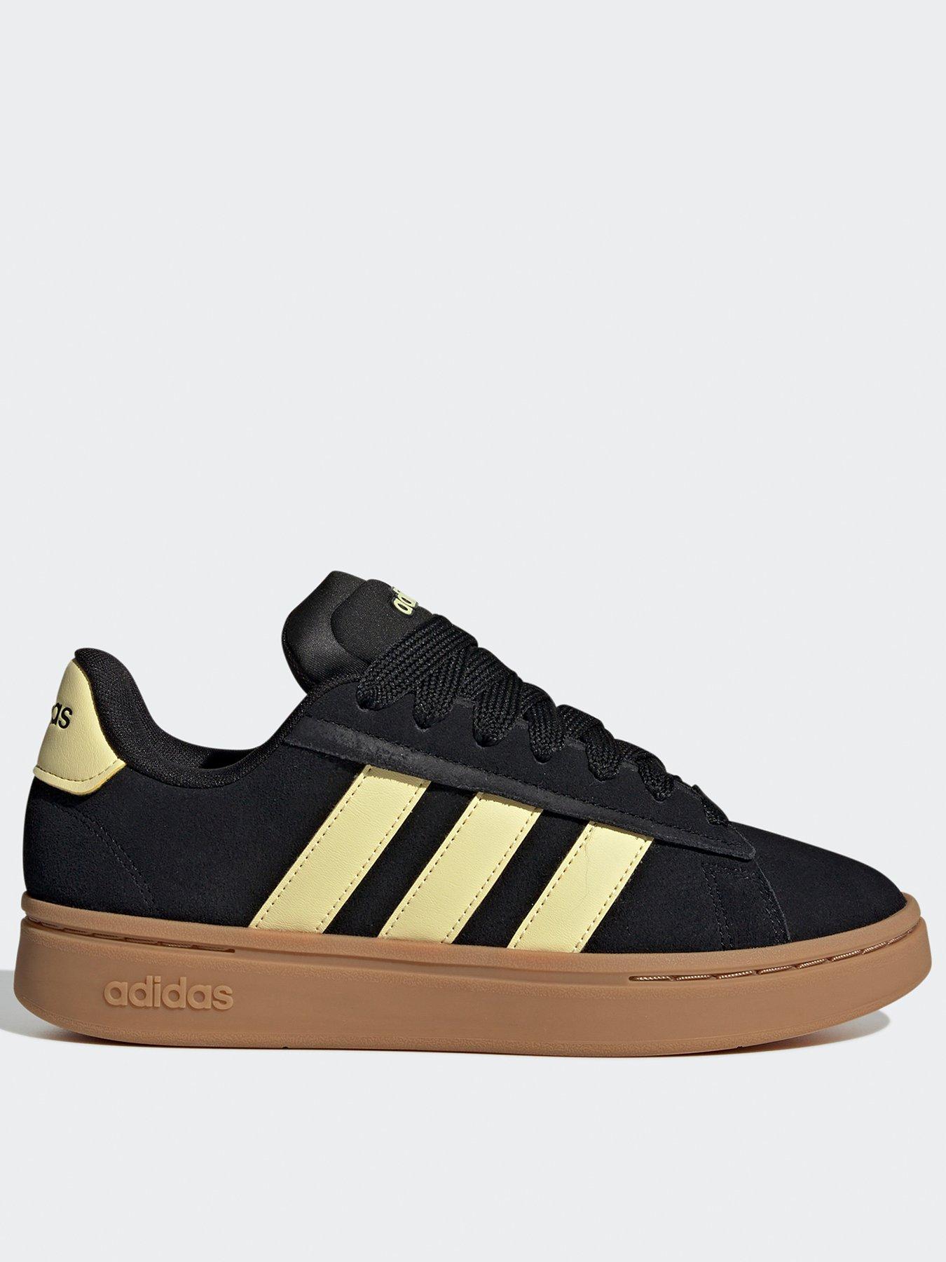 Black and gold adidas trainers womens hotsell