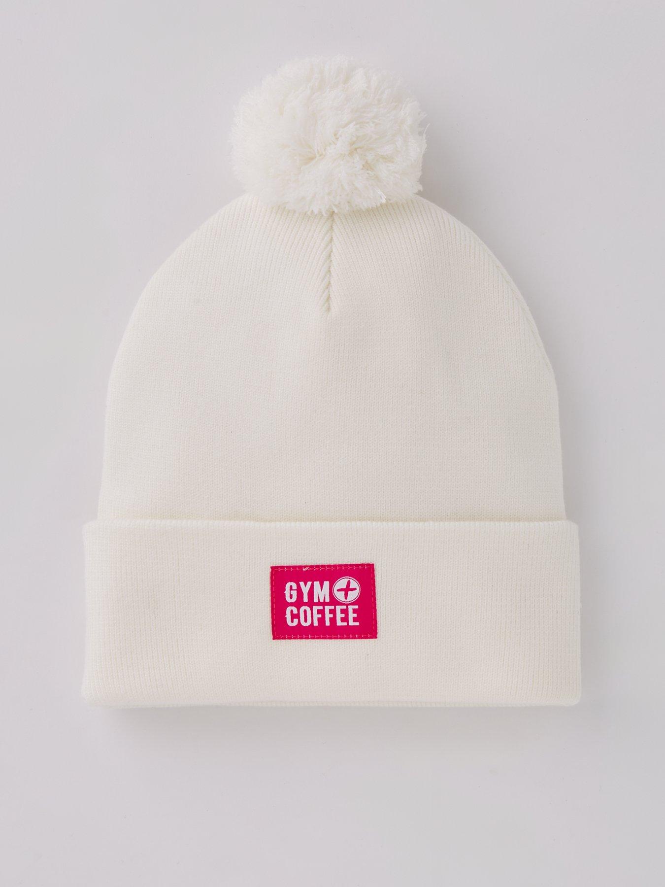 undefined Womens Training Bobble Beanie - Cream