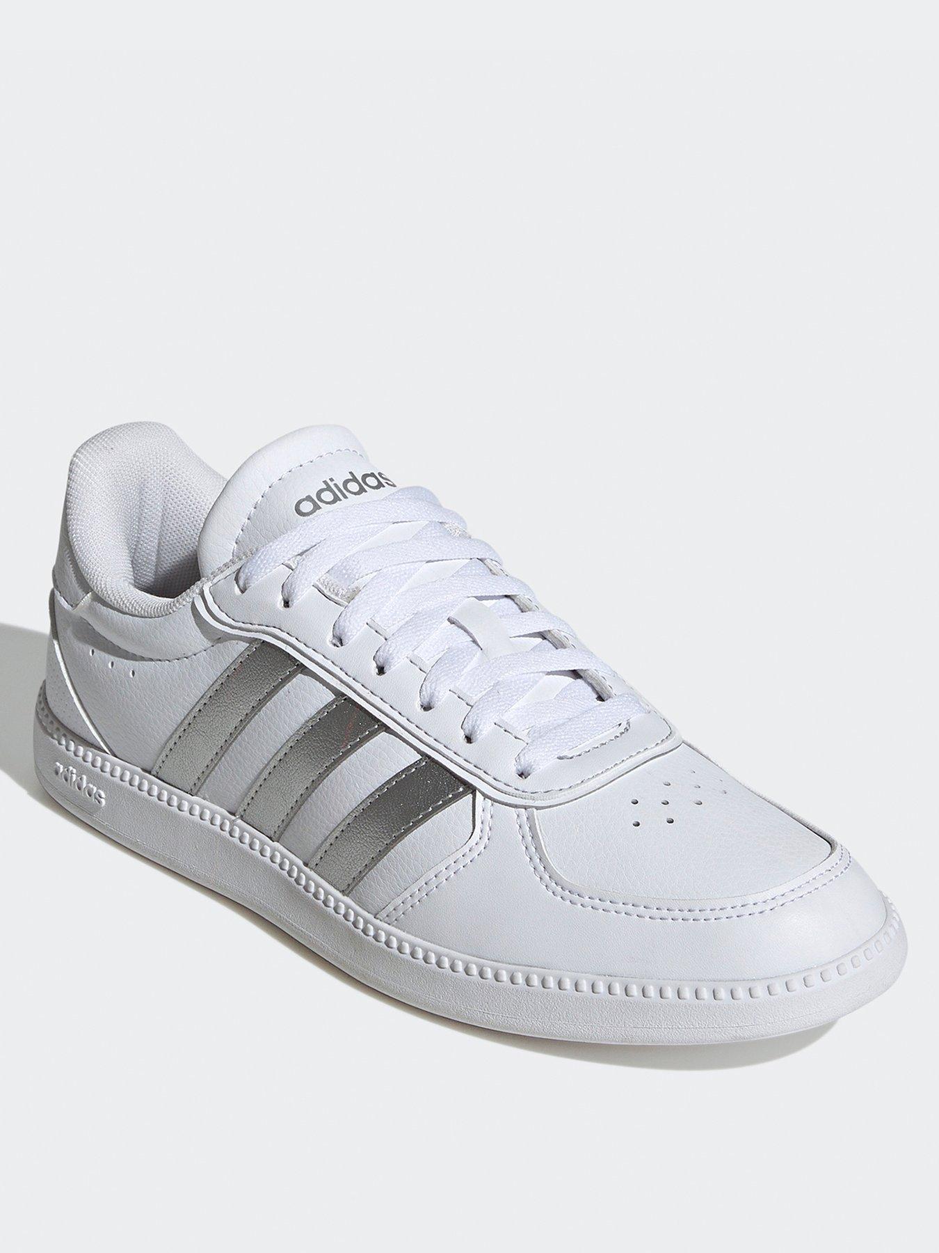 Image 2 of 6 of adidas Sportswear Women's Breaknet Sleek Trainers - White