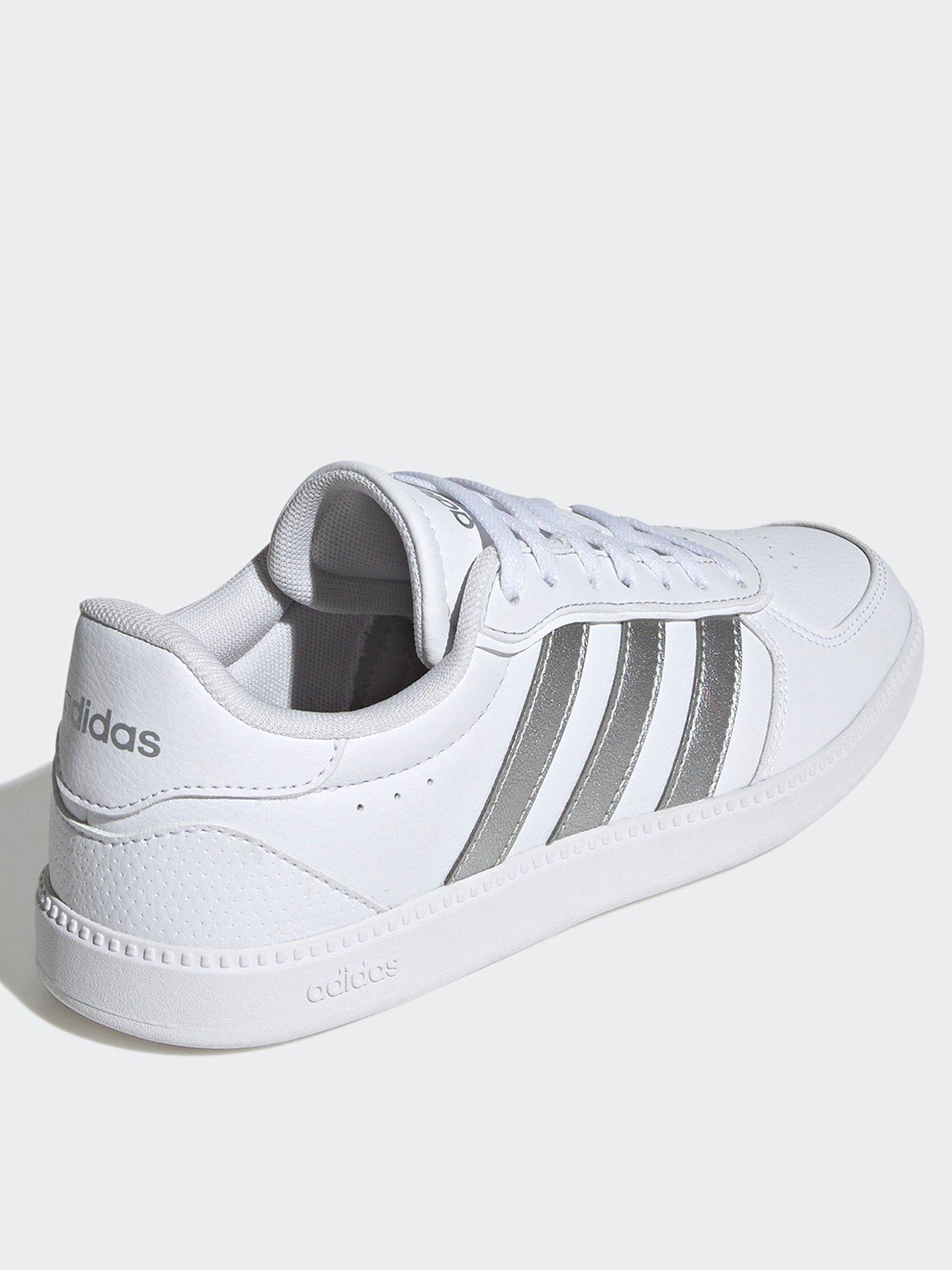 Image 3 of 6 of adidas Sportswear Women's Breaknet Sleek Trainers - White
