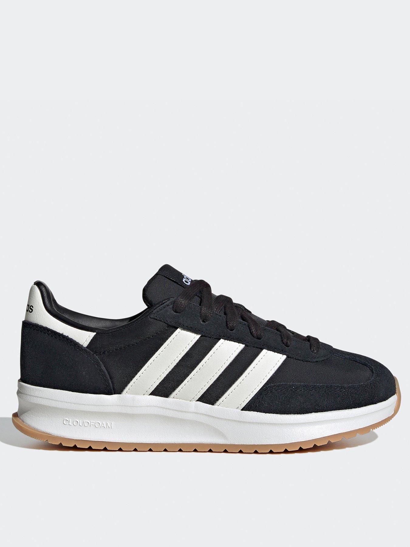 undefined Women's Run 72 Trainer - Black/White