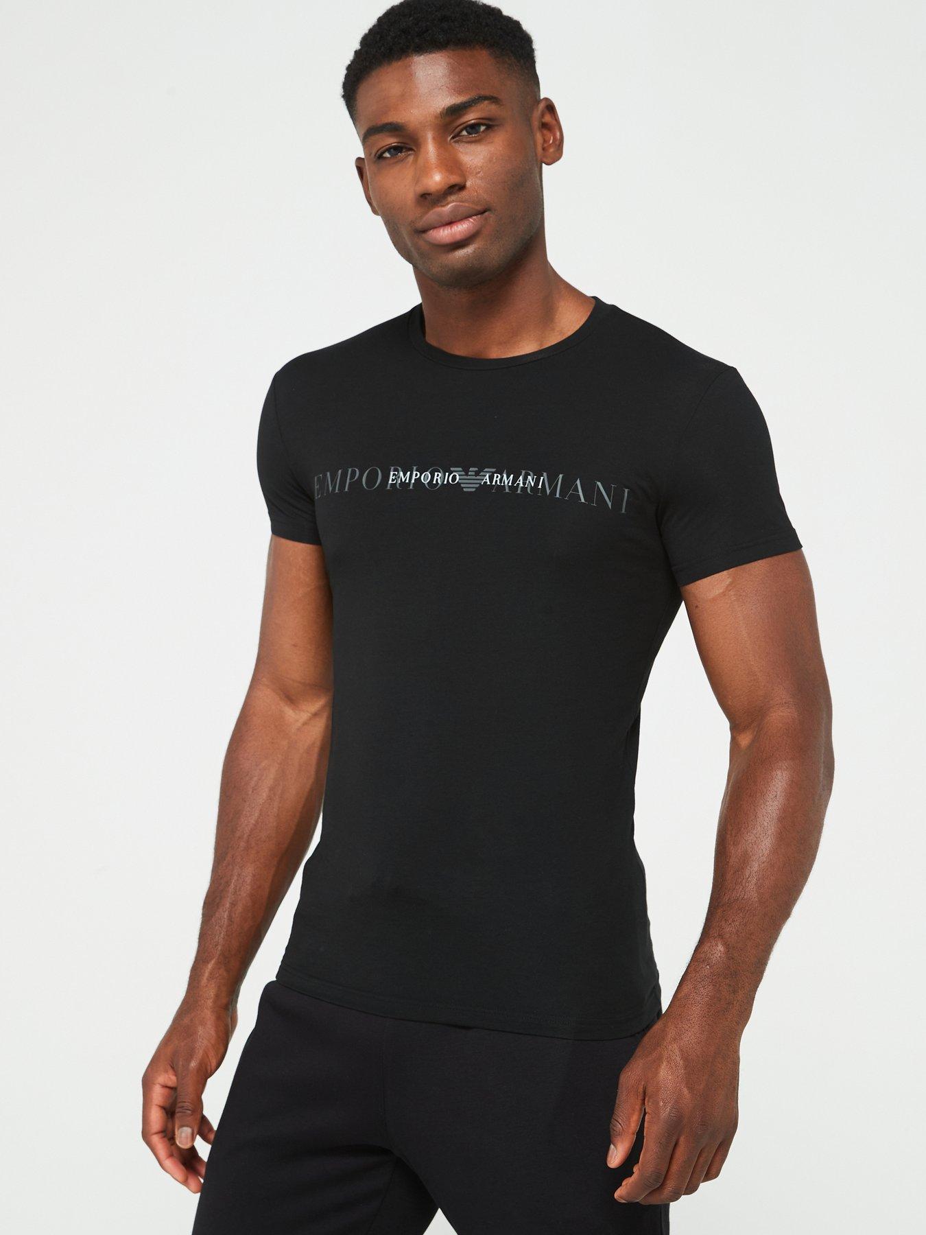 undefined Chest Logo T-Shirt - Black