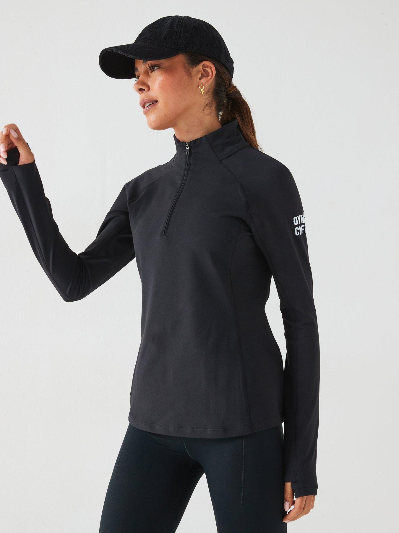 undefined Women's Training Relentless 1/4 Zip - Black