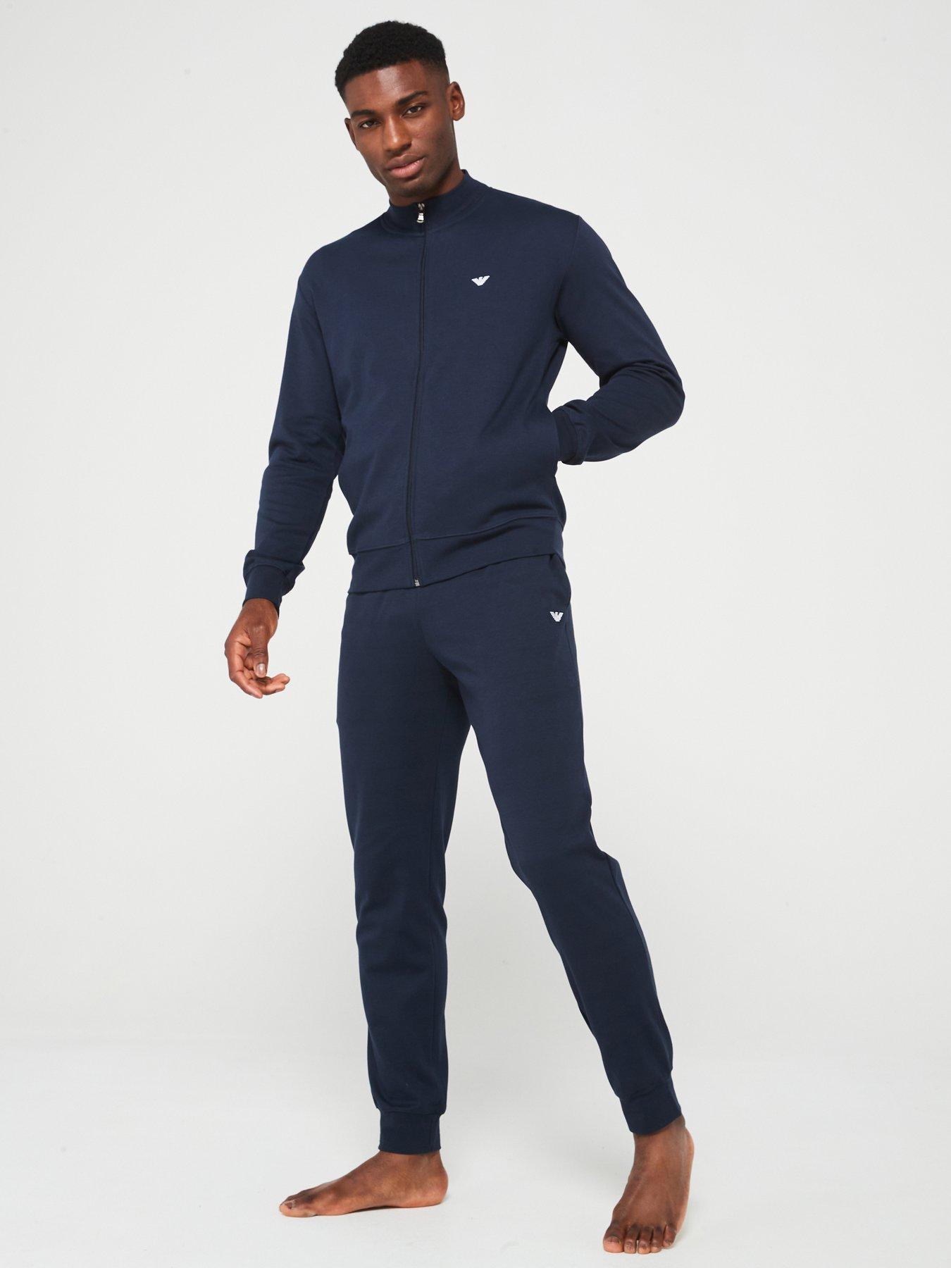 Men Blue Tracksuit Tops Very