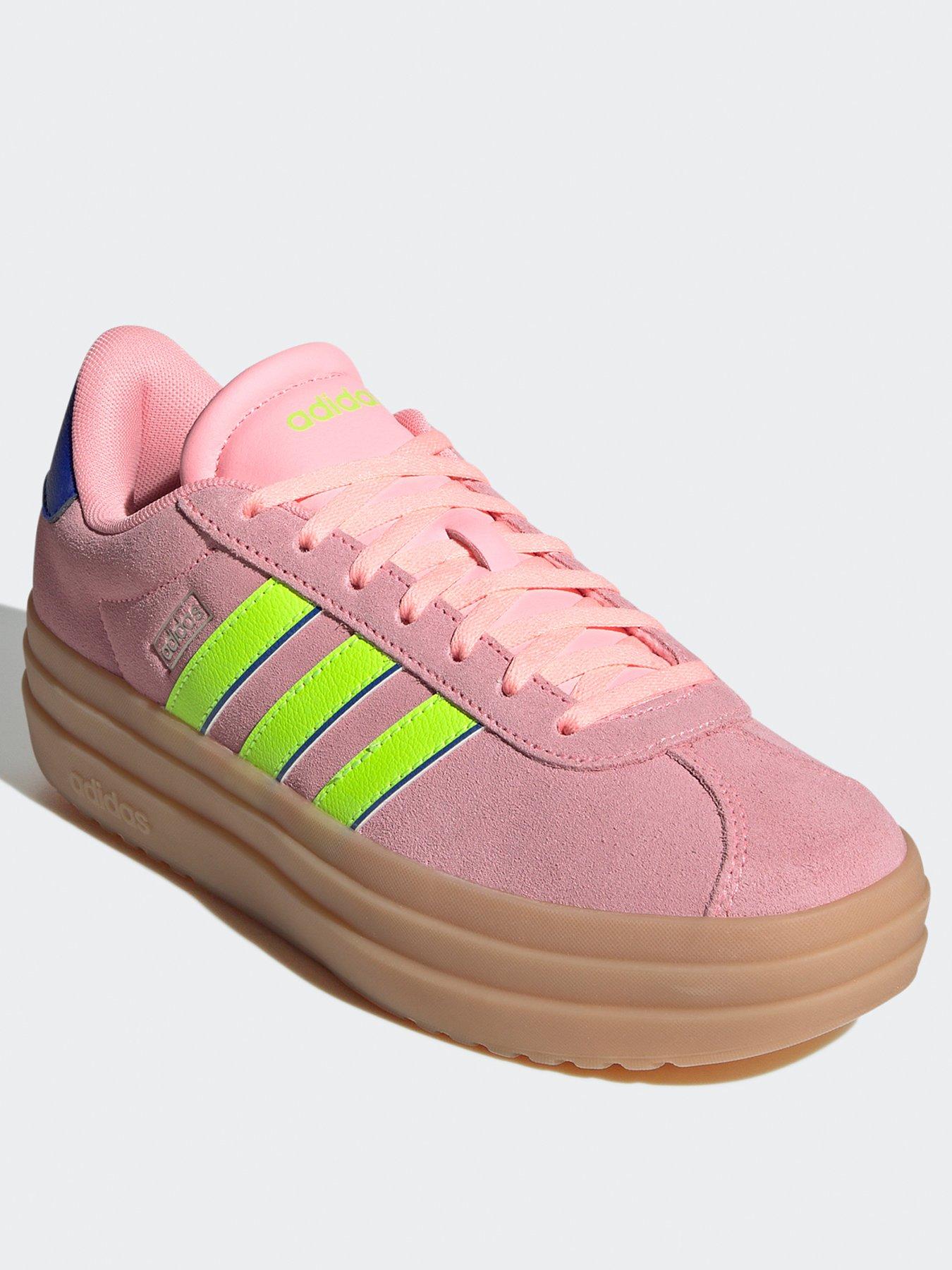 Image 2 of 7 of adidas Sportswear Women's VL Court Bold Trainers - Pink/Multi