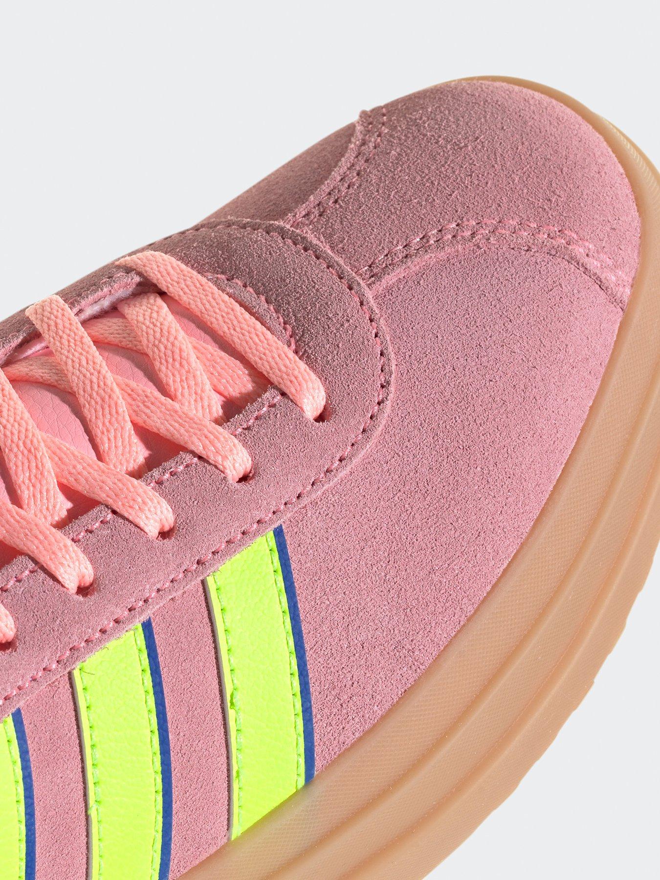 Image 6 of 7 of adidas Sportswear Women's VL Court Bold Trainers - Pink/Multi