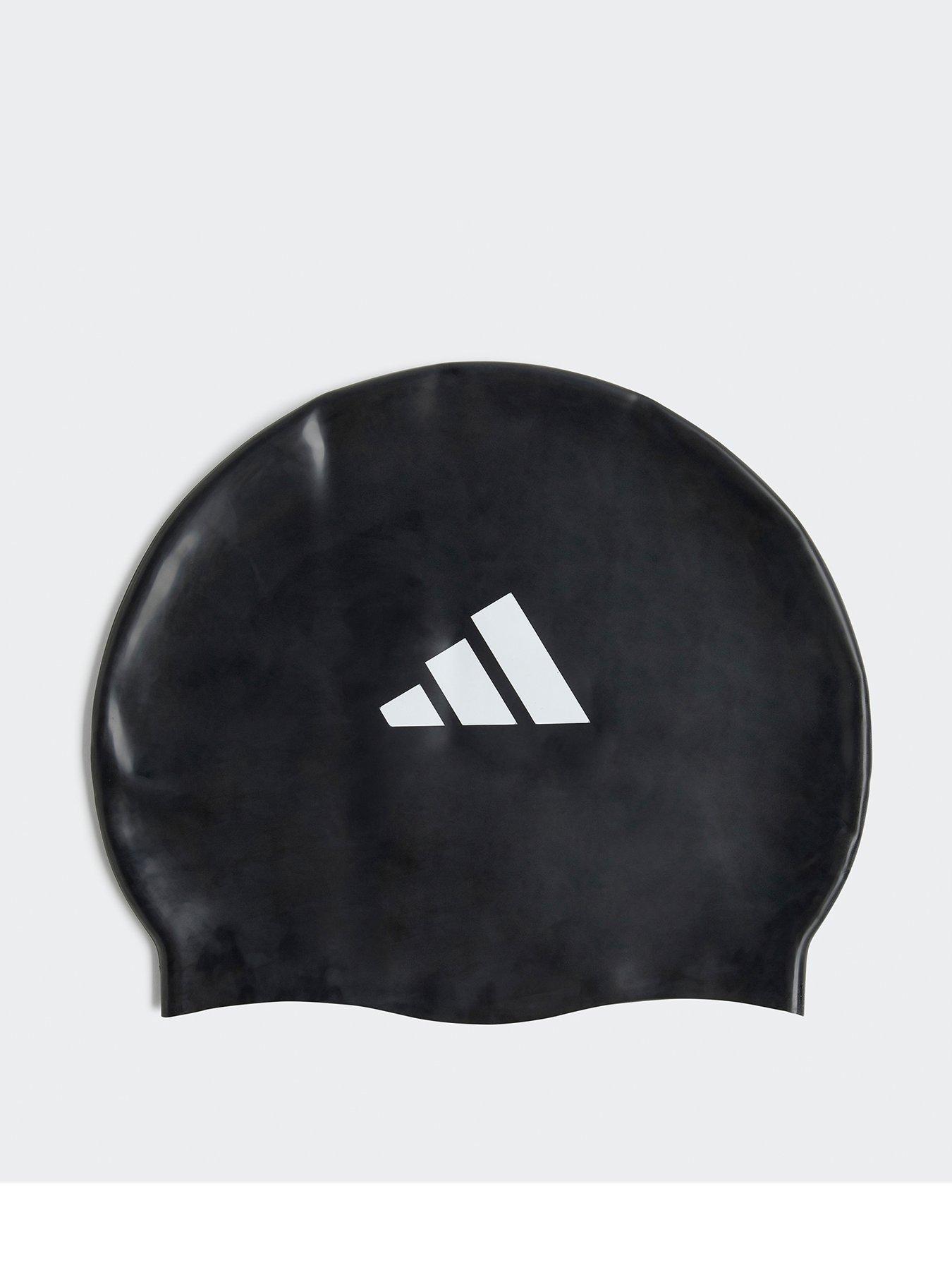 Image 1 of 4 of adidas Unisex Kids Swimming 3 Stripe Cap - Black