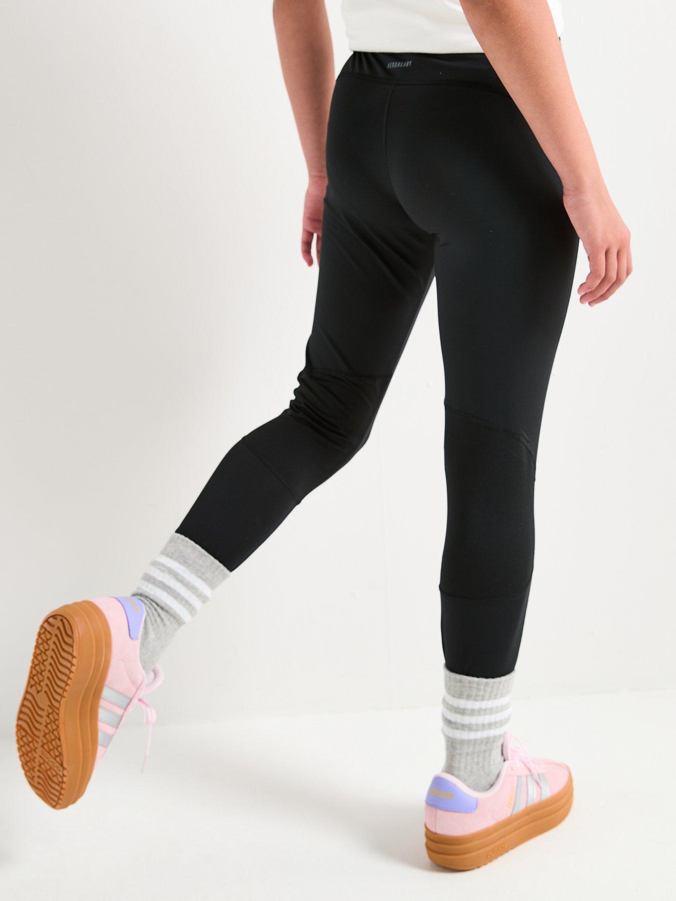 Image 2 of 6 of adidas Junior Girls Training Tech Fit Tights - Black