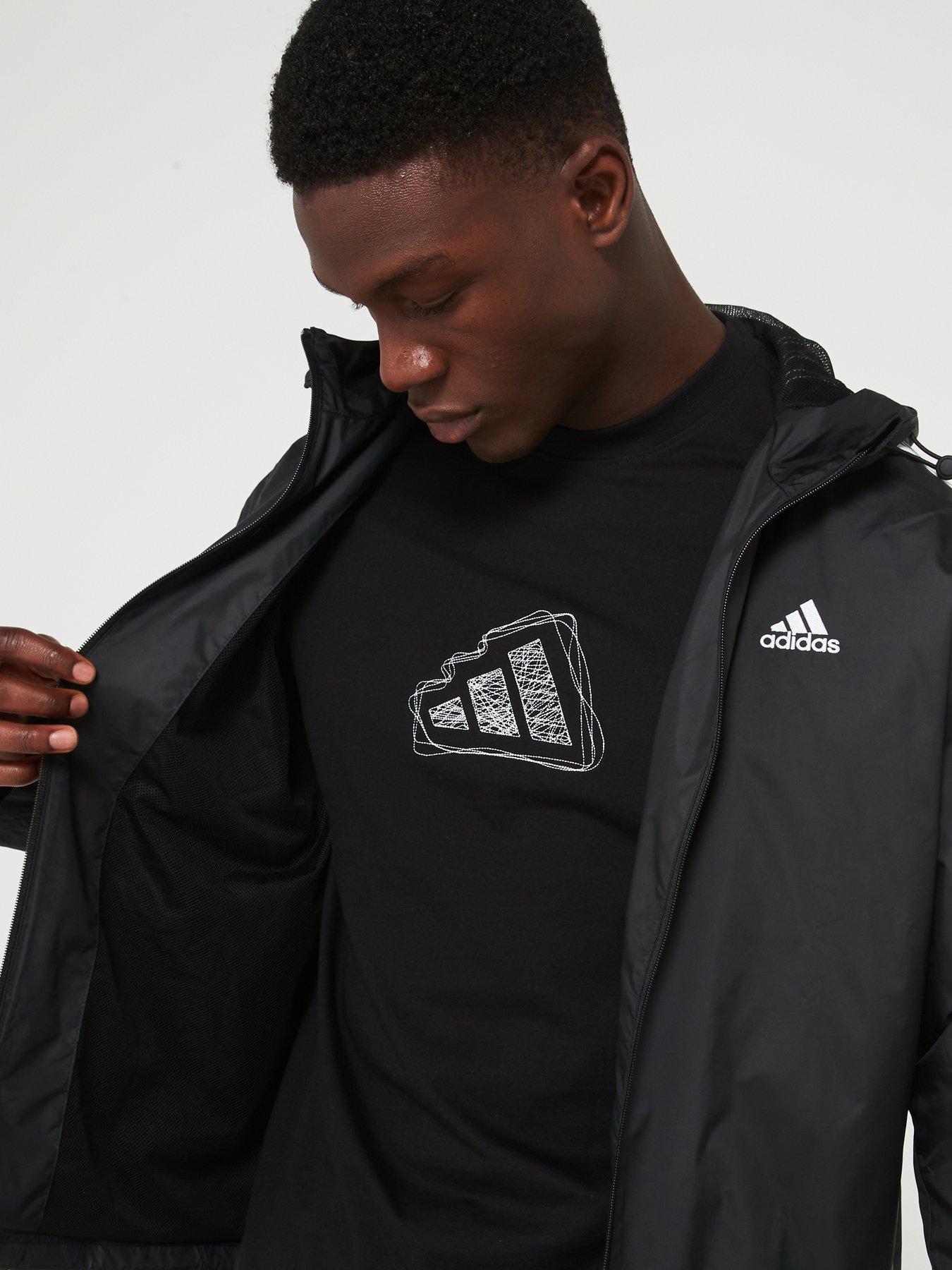 Adidas overhead windbreaker clearance