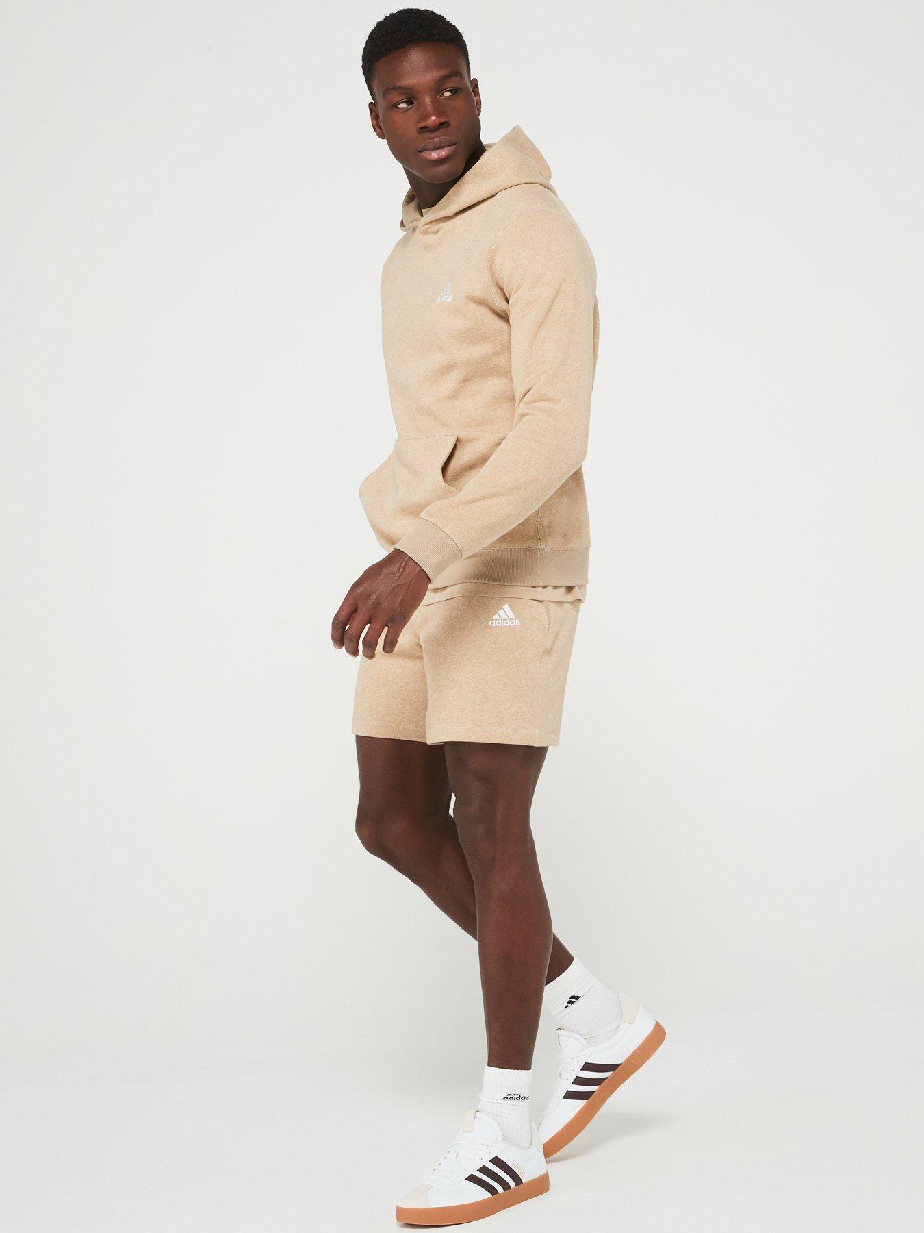 Adidas melange hoodie hotsell