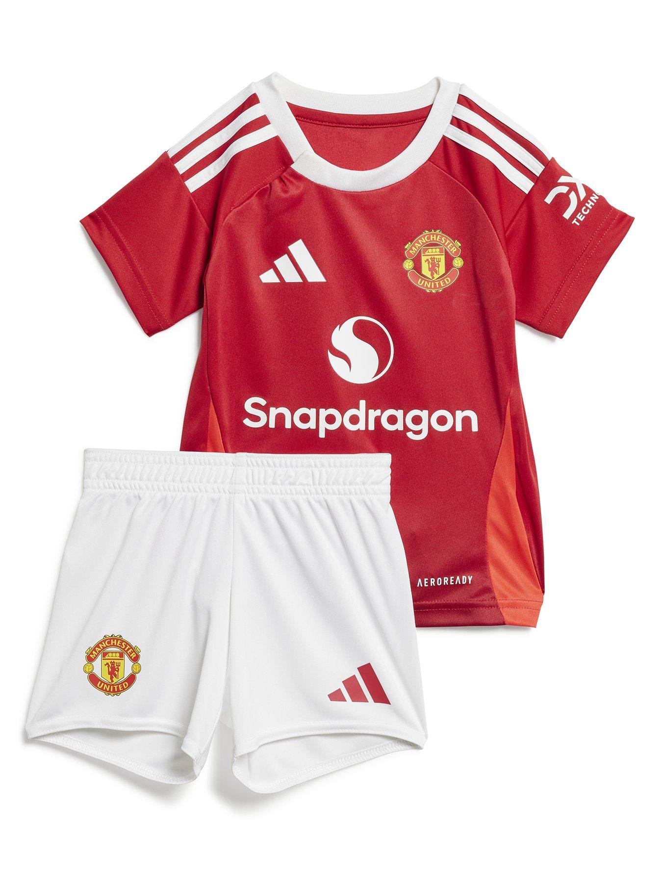 undefined Manchester United Infant 24/25 Home Full Kit -Red