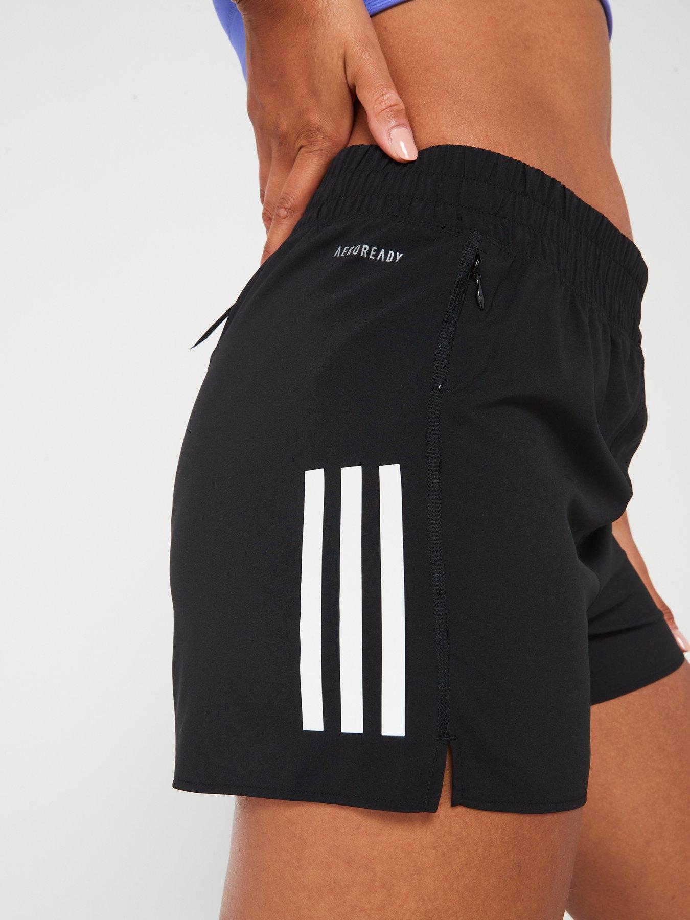 Image 4 of 5 of adidas Womens Running Own The Run Shorts - Black