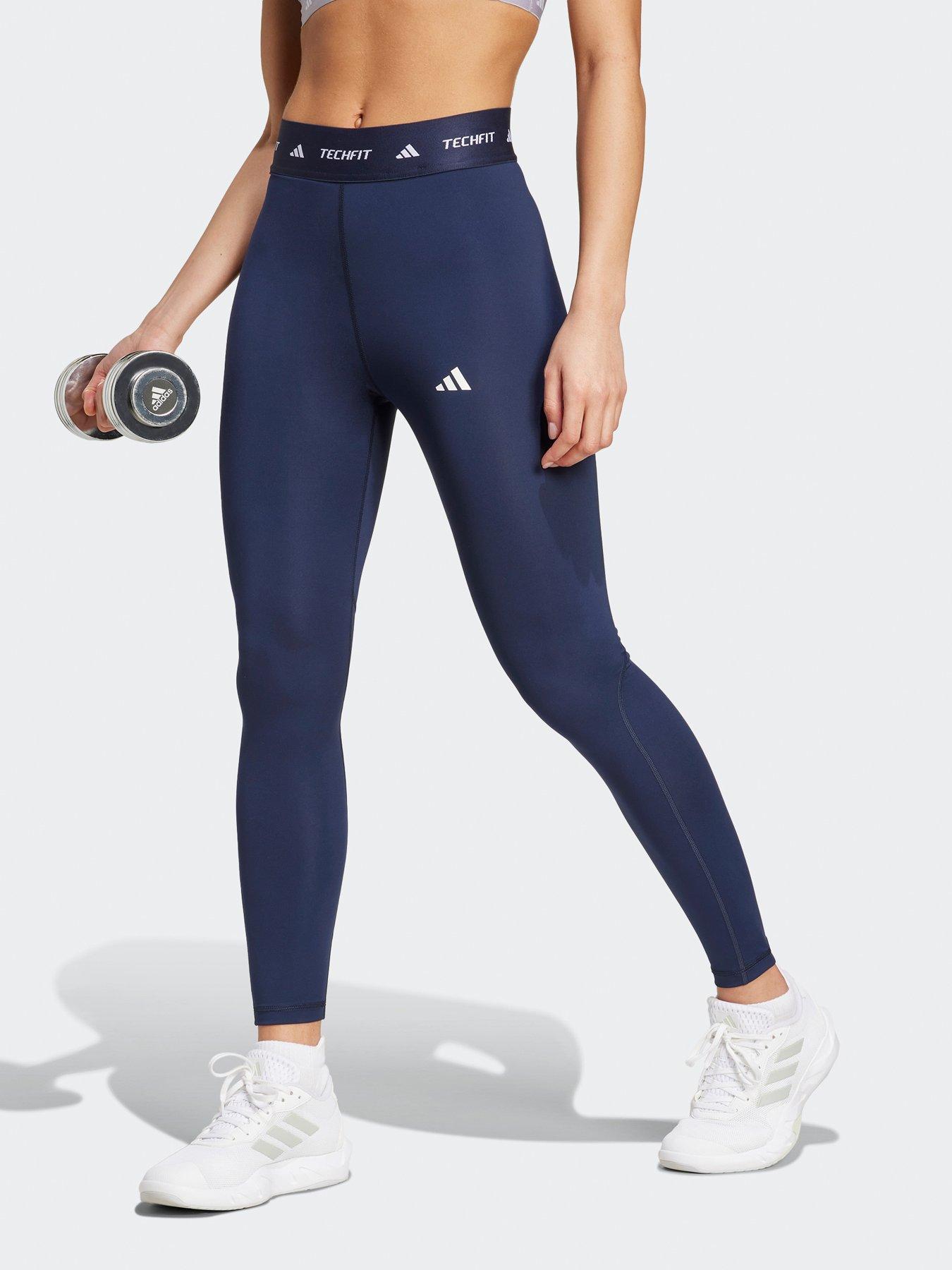 undefined Womens Training Tech Fit 7/8 Tights - Navy