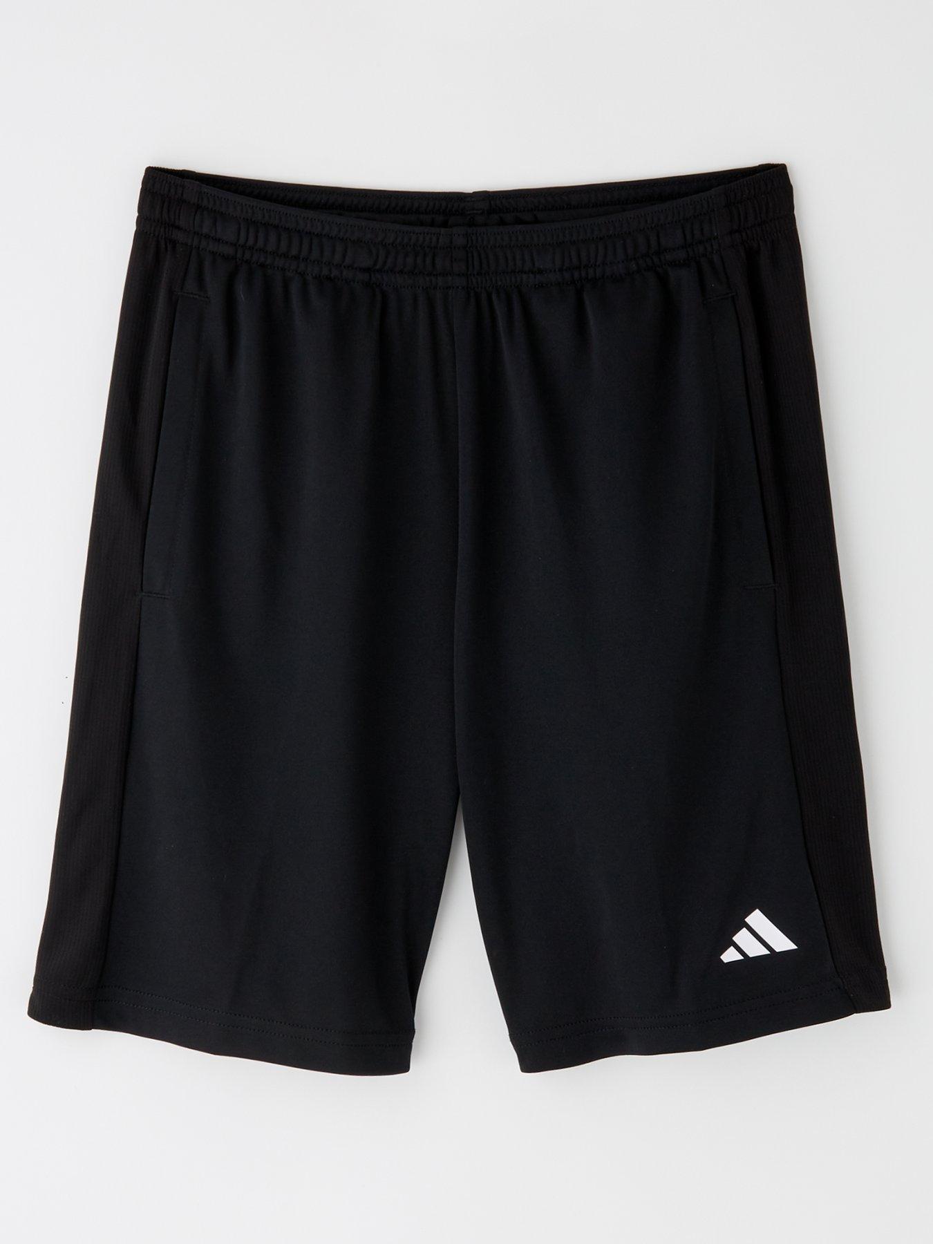 undefined Junior Boys Train Essentials Shorts - Black/White
