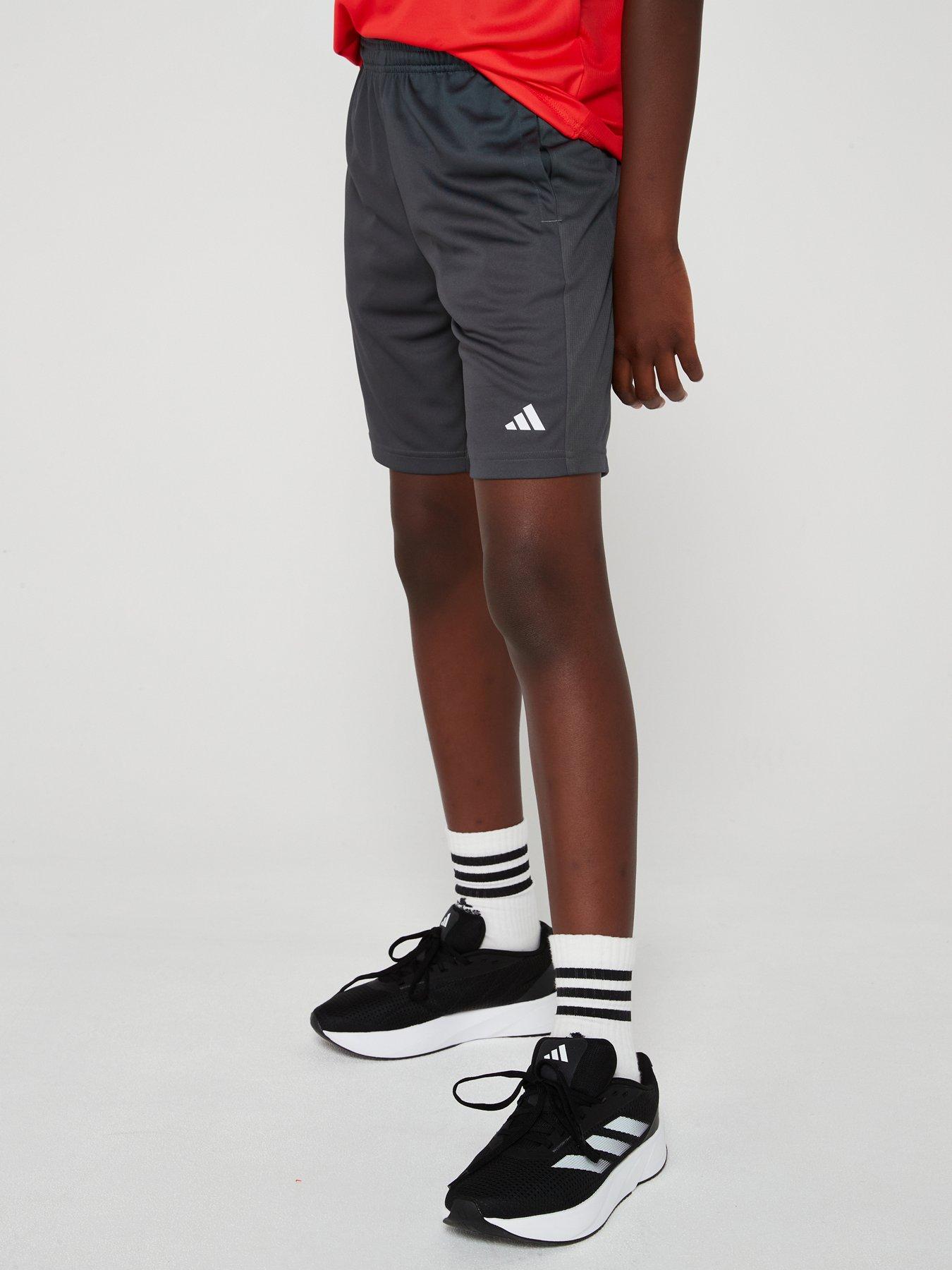 adidas Junior Boys Train Essentials Shorts - Grey Six