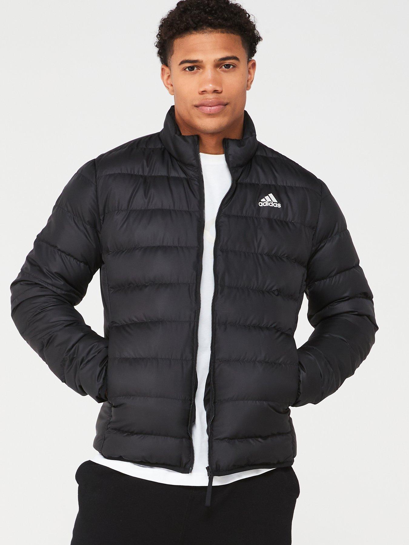 adidas Sportswear Mens Essentials Lite Down Jacket Black Very