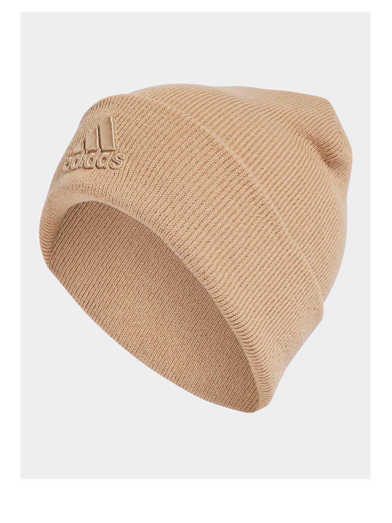 undefined Unisex Logo Beanie - Beige