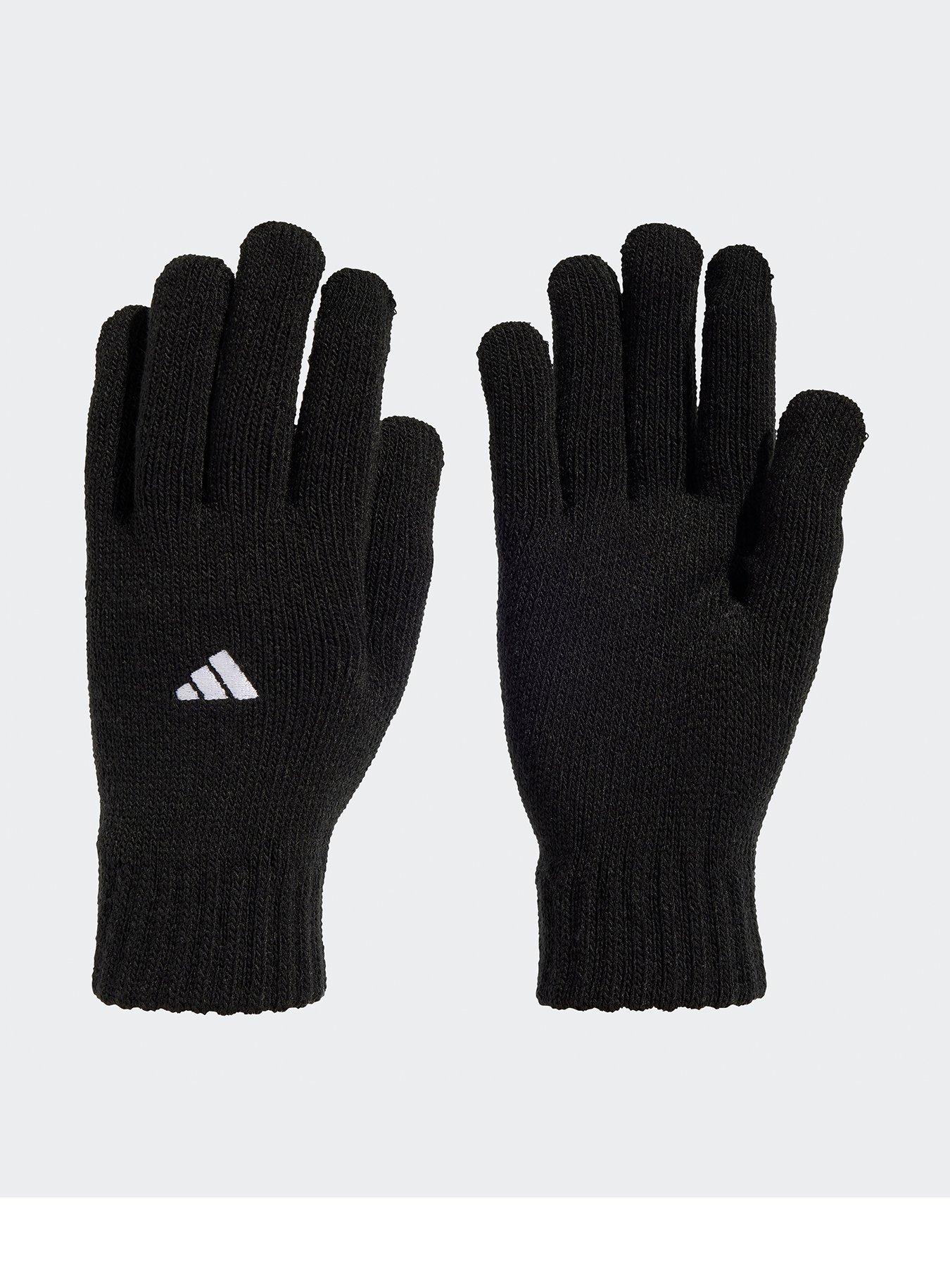 undefined Unisex Small Logo Gloves - Black/white