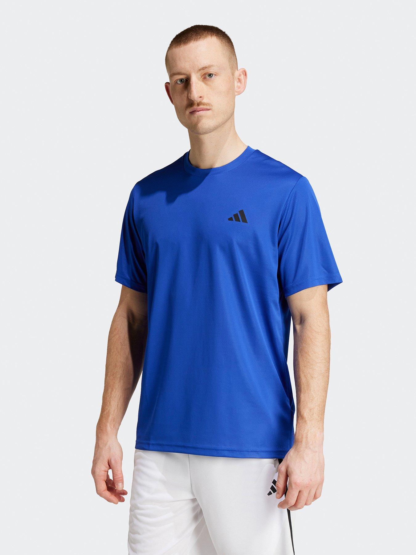 undefined Mens Train Essentials Base T-Shirt - Blue