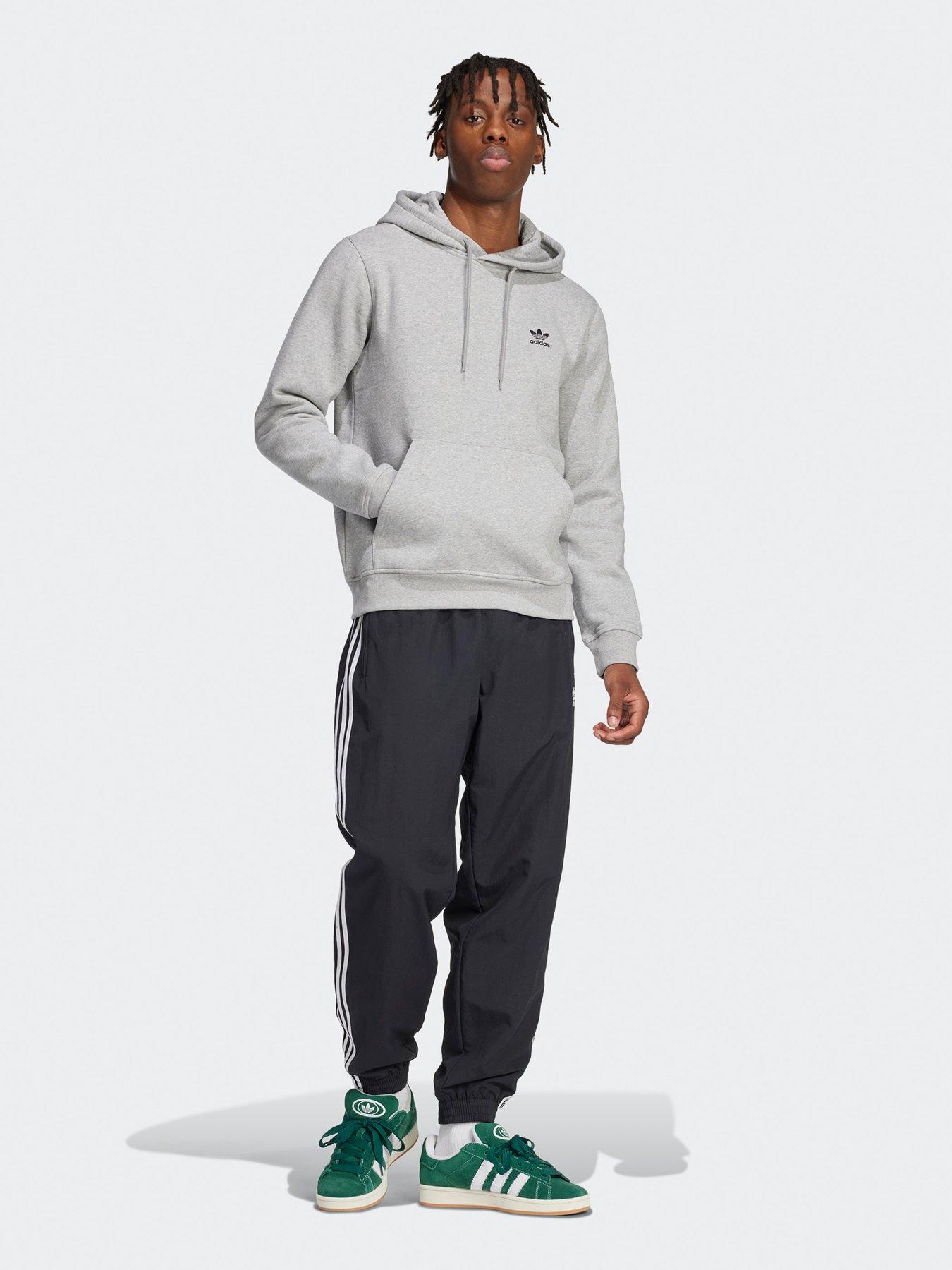 Image 3 of 5 of adidas Originals Mens Essentials Hoodie - Grey