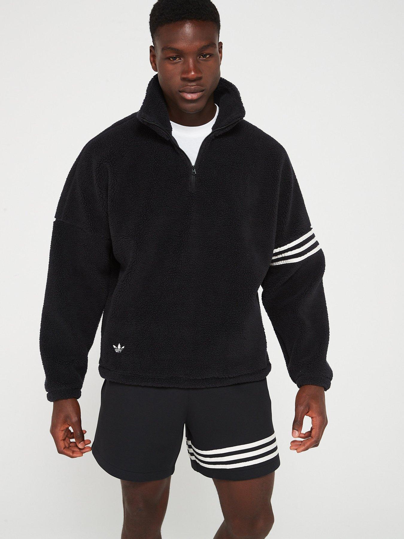 Polar fleece pullover men's best sale