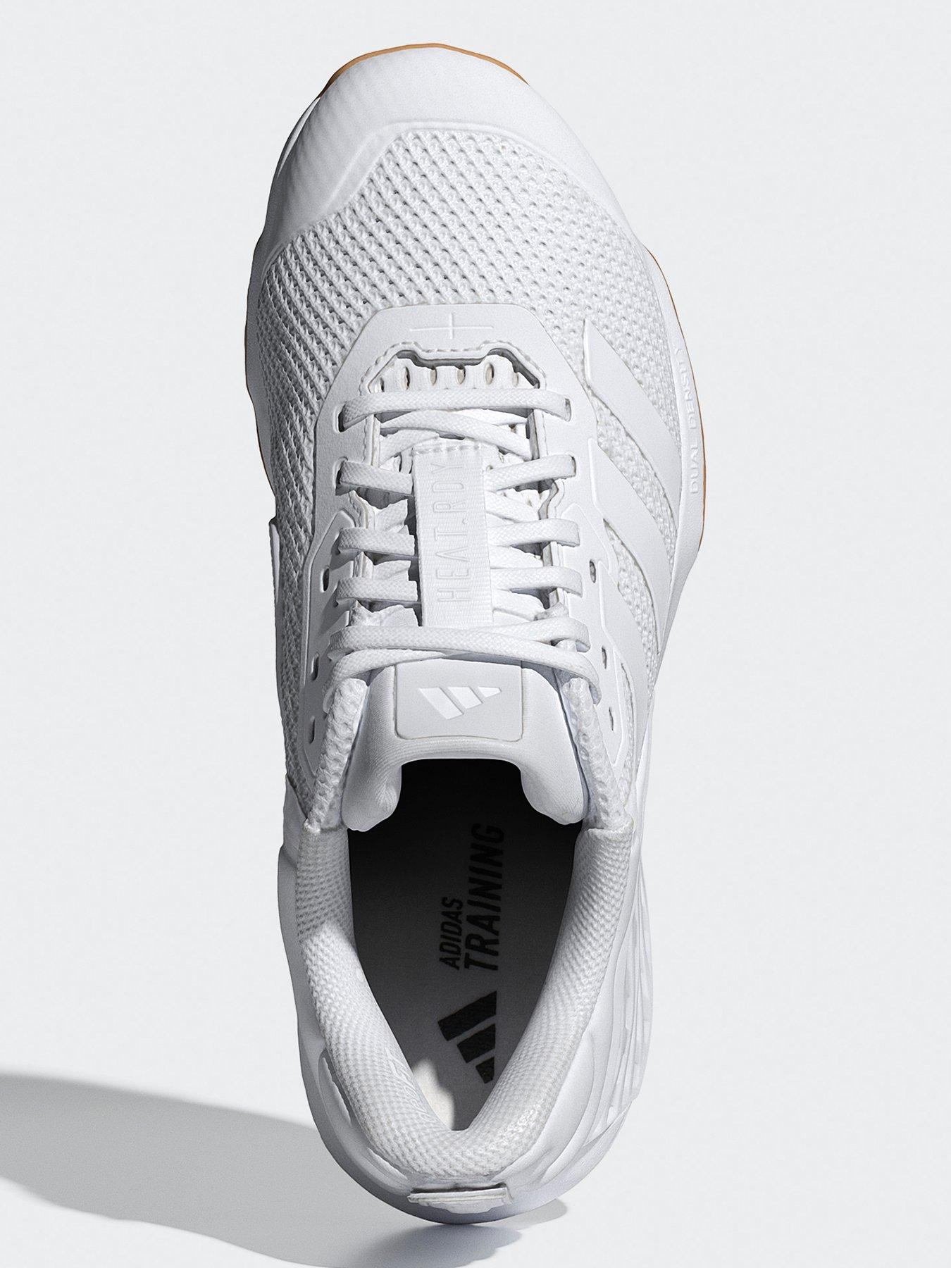 adidas Womens Training Dropset Trainers White Very
