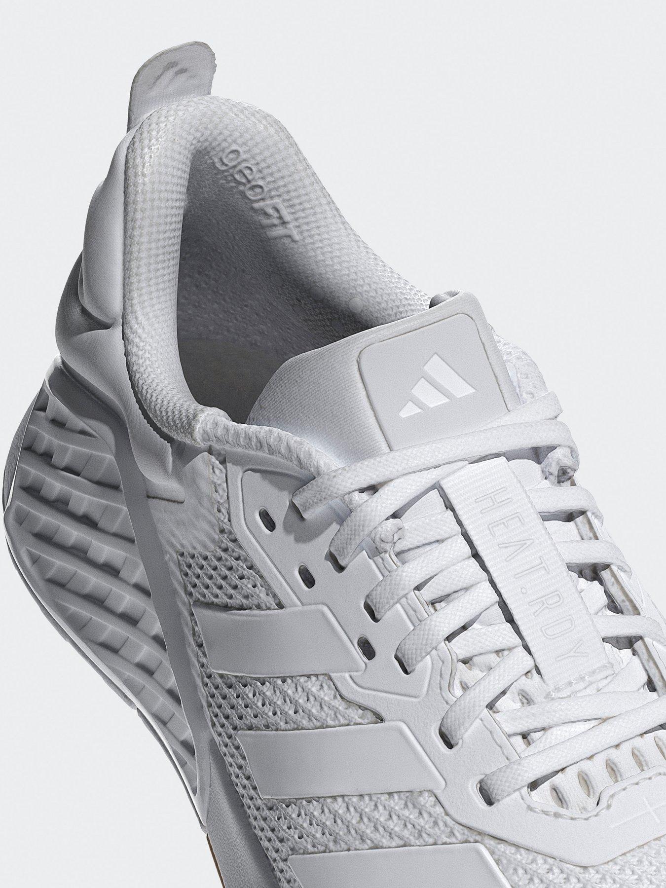 adidas Womens Training Dropset 3 Trainers - White | Very
