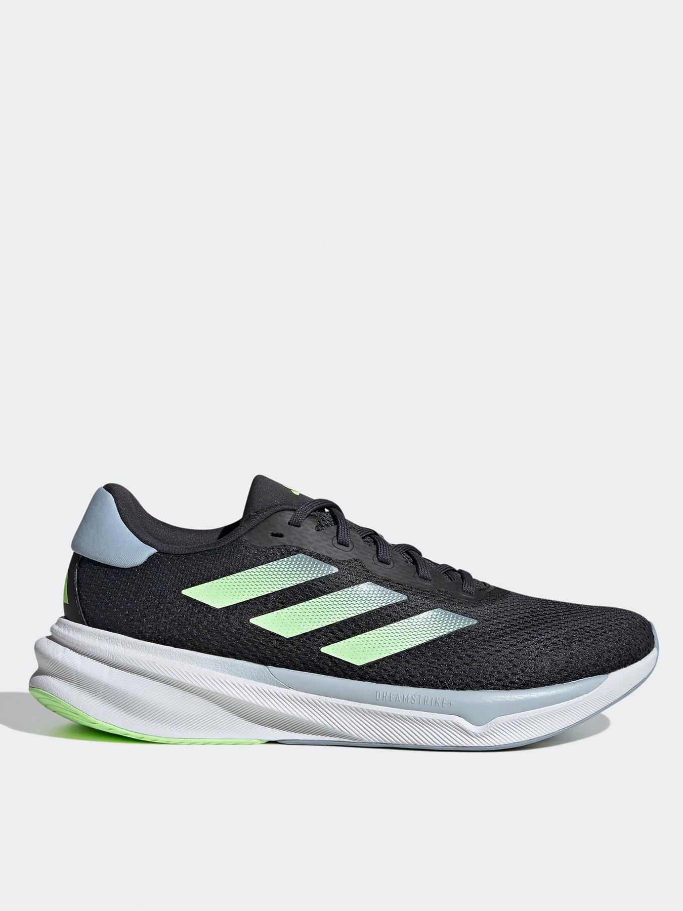 undefined Mens Running Supernova Stride Trainers - Grey