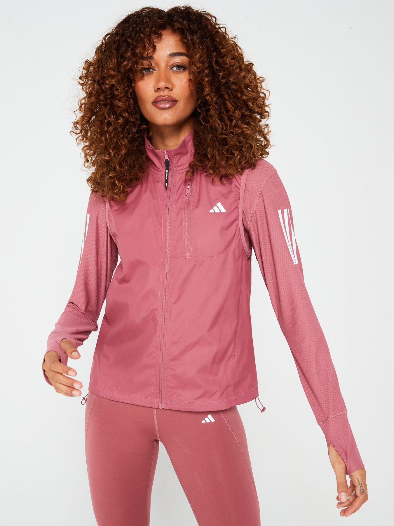 Womens Running Own The Run Vest Pink