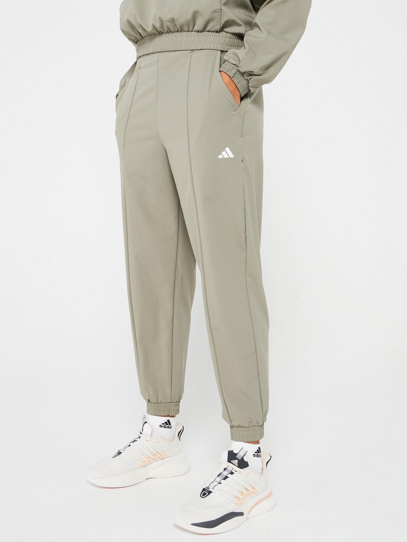 adidas Women s Train Essentials Pants Khaki Very