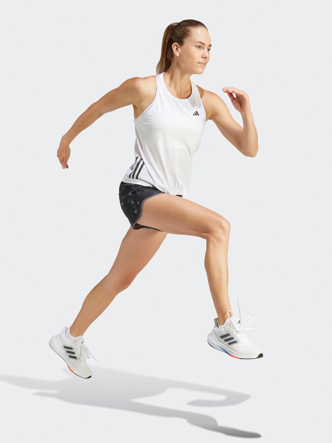 Image 4 of 5 of adidas Womens Running Own The Run Tank - White
