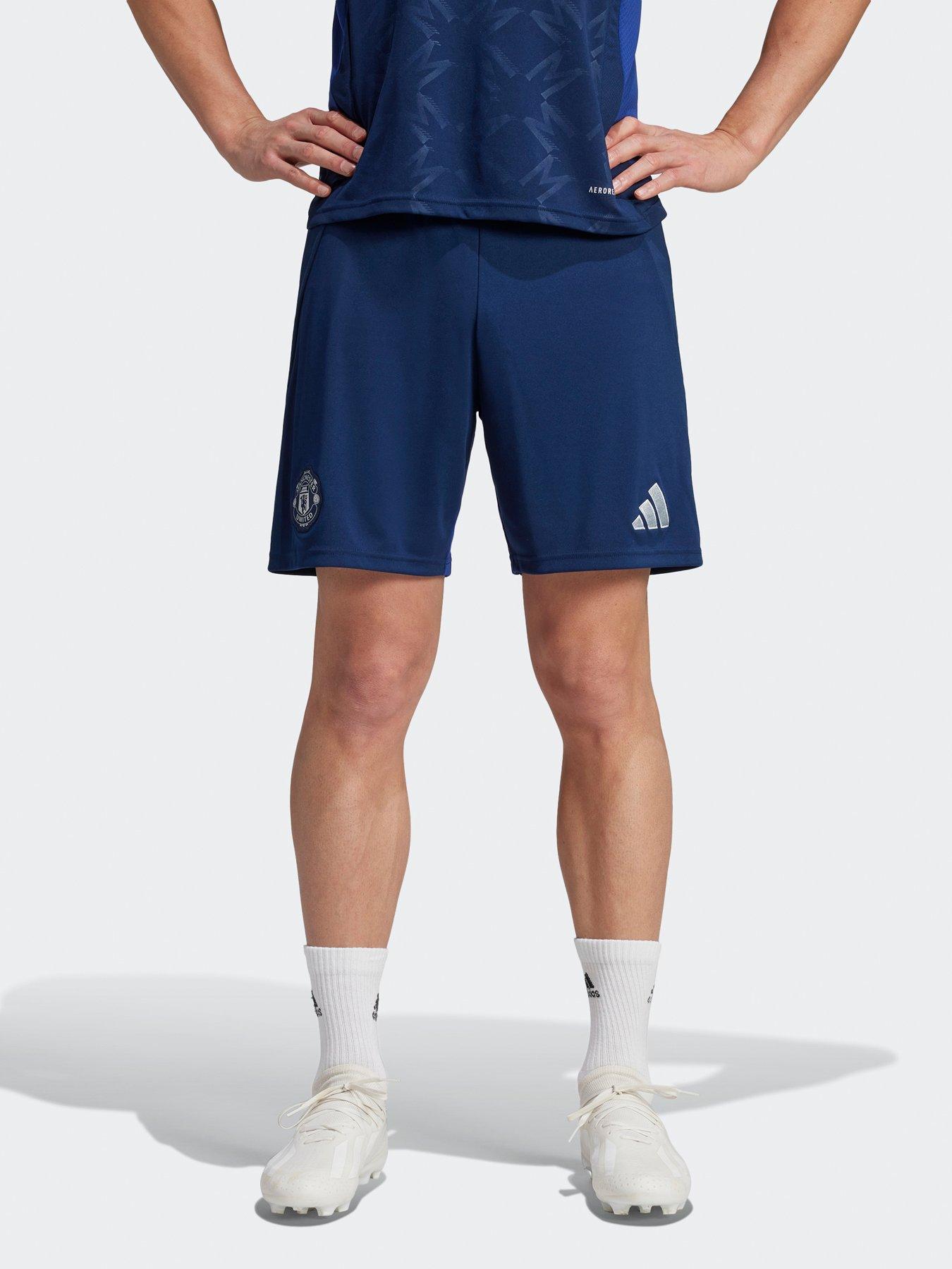 undefined Manchester United Mens 24/25 Away Stadium Shorts -navy