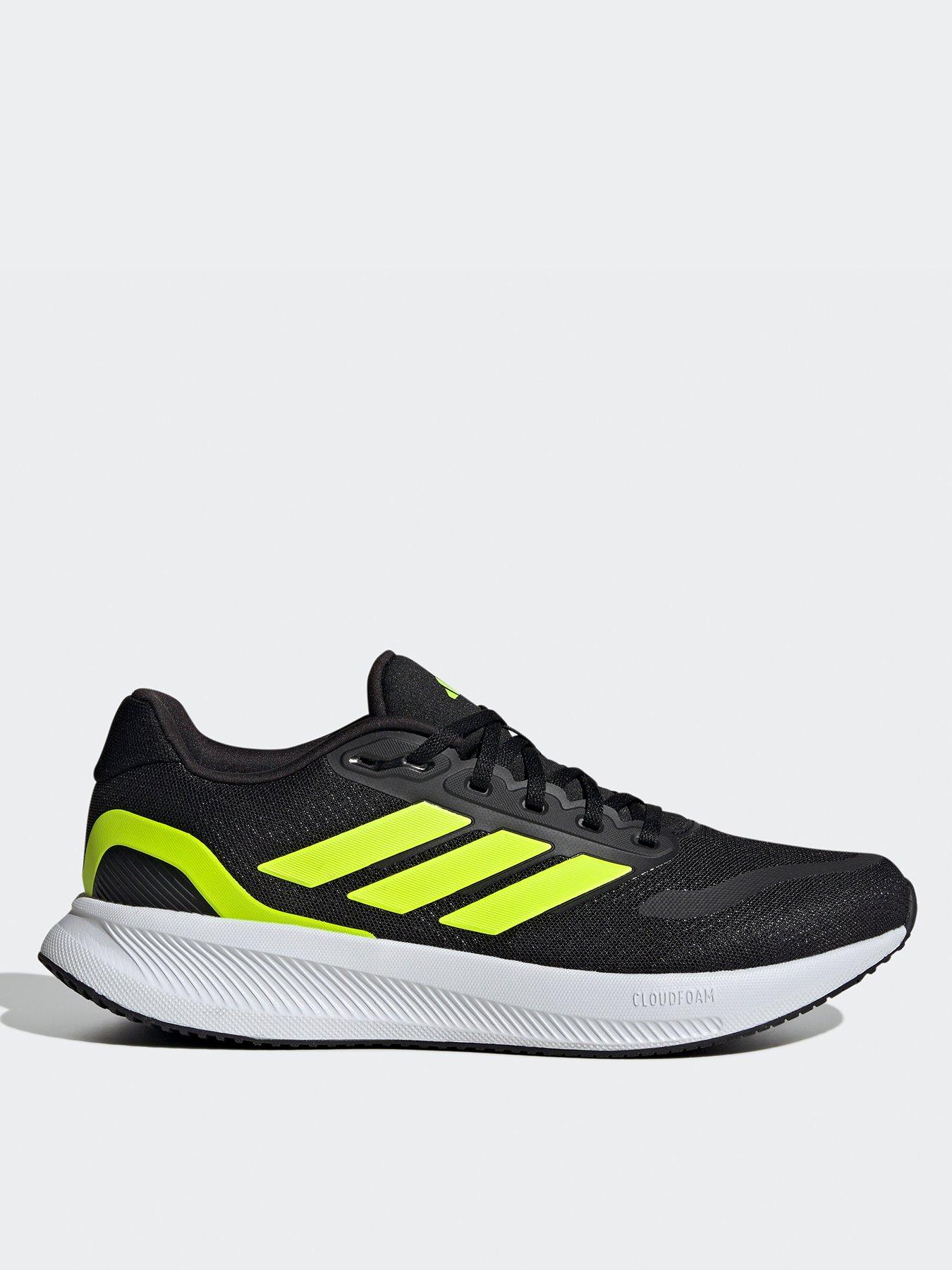 adidas Men's Running Runfalcon 5 Trainers - Black | Very.co.uk