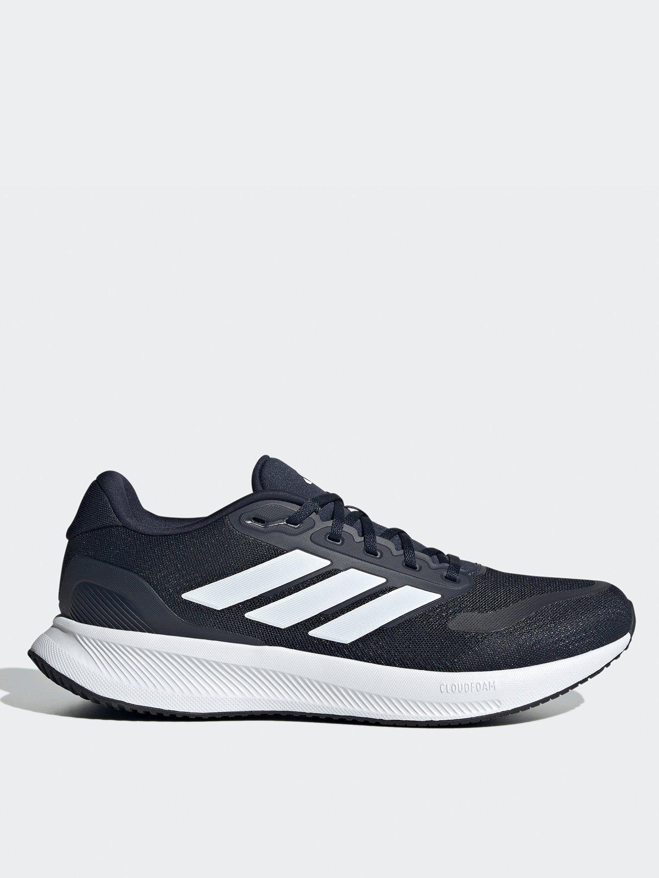 Black and grey adidas shoes best sale