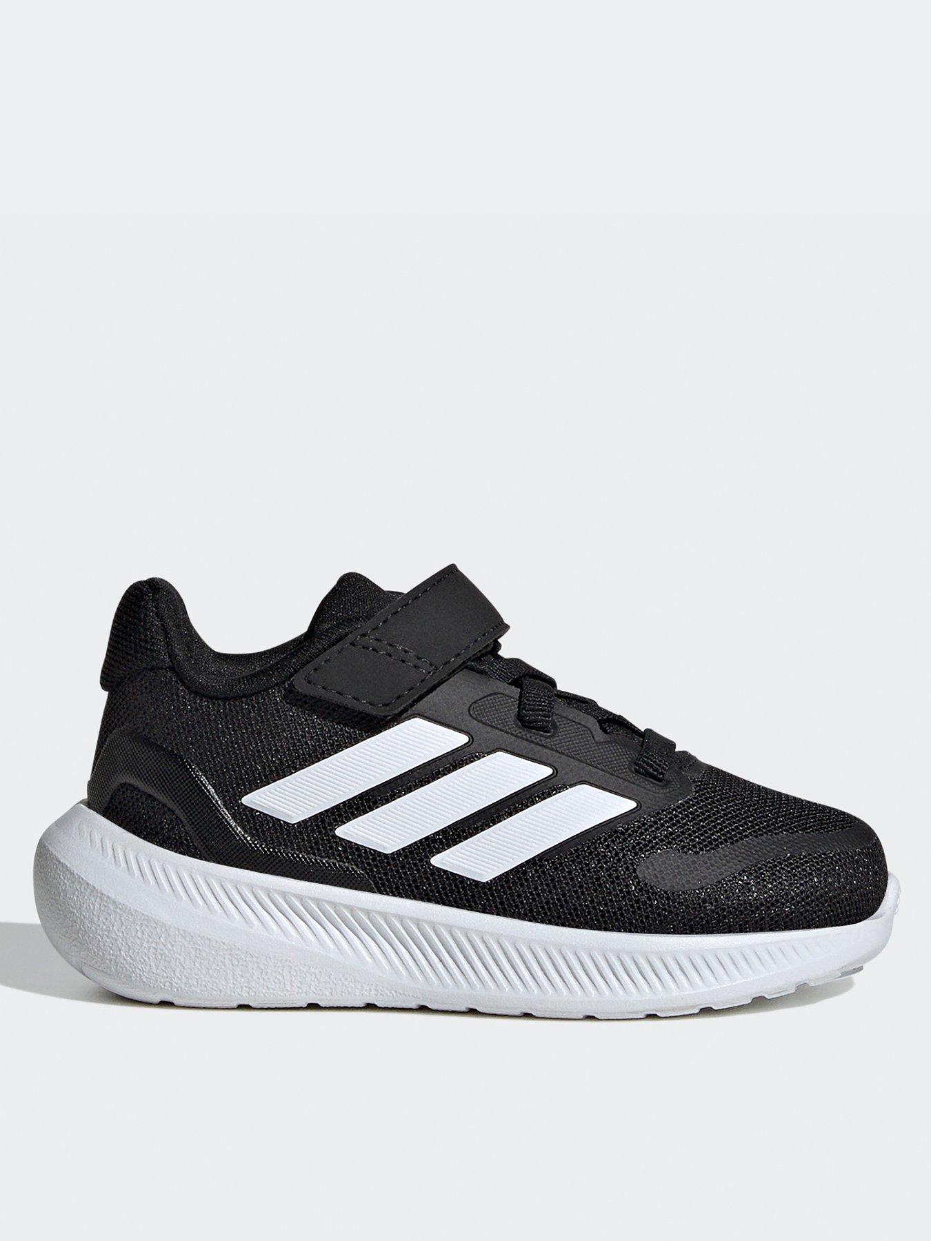undefined Unisex Infant Running Runfalcon 5 Trainers - Black/White