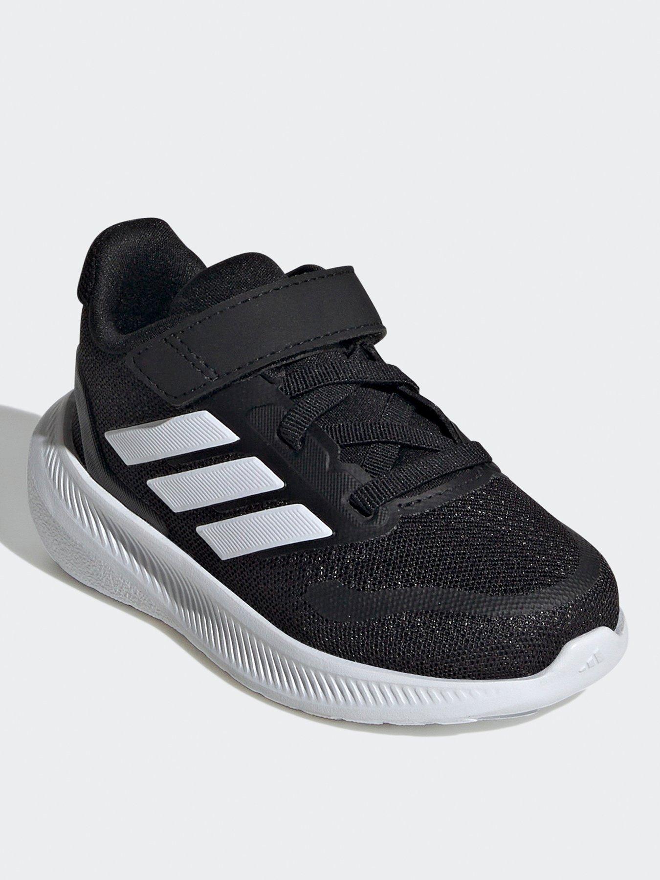 adidas Unisex Infant Running Runfalcon 5 Trainers - Black/white | Very ...