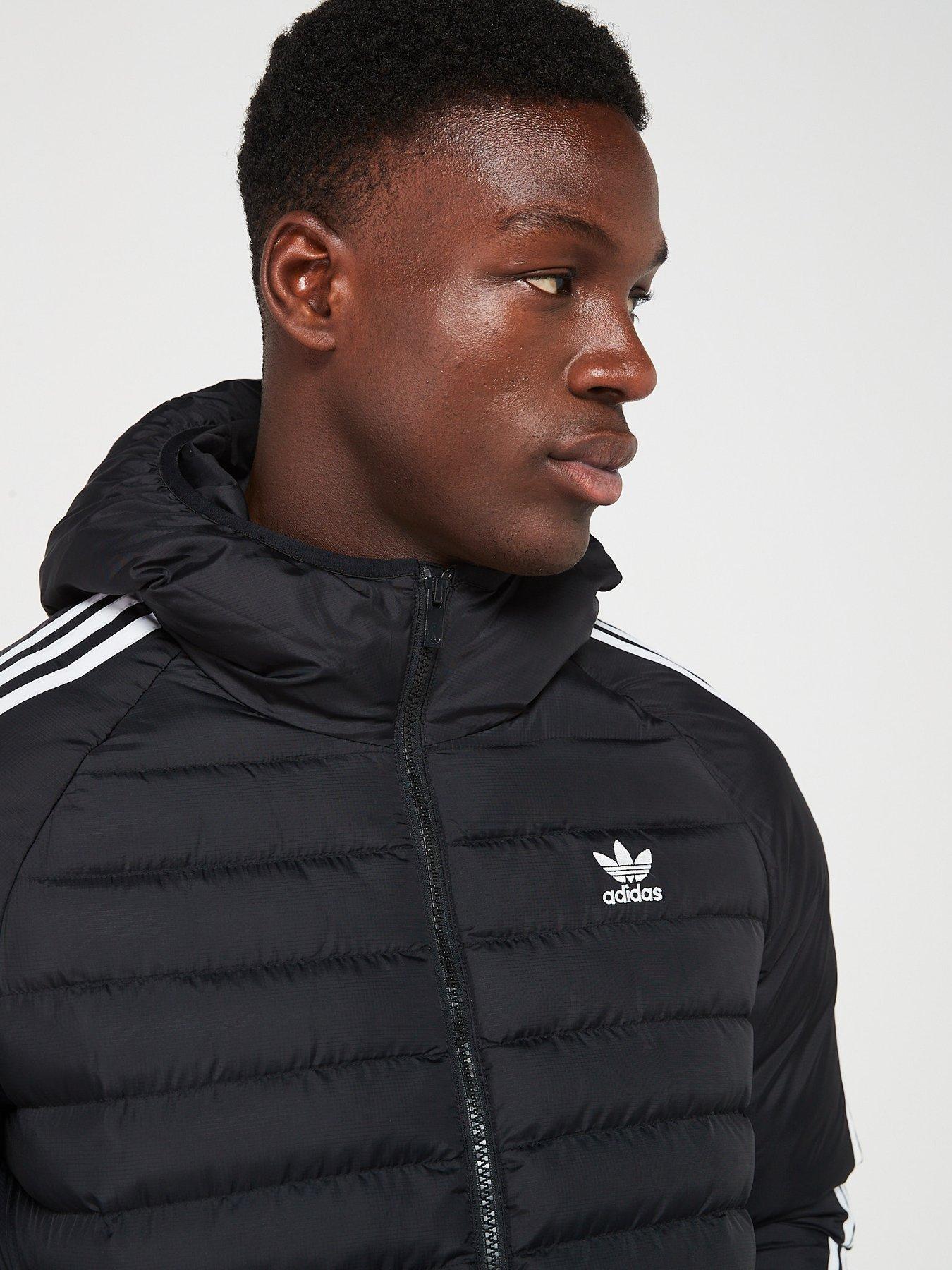 Adidas padded hooded sale