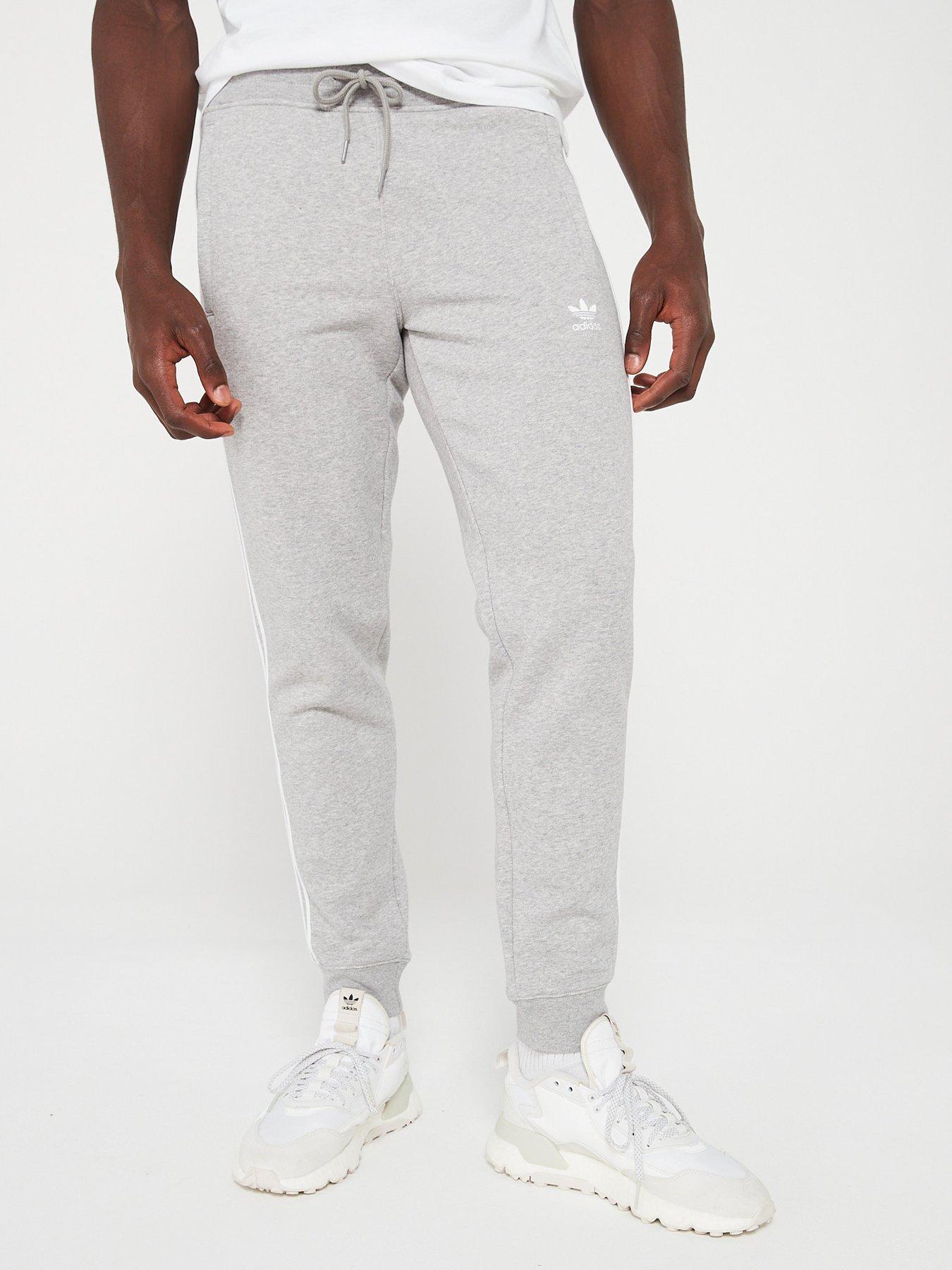 undefined Mens 3-stripes Pant - Grey