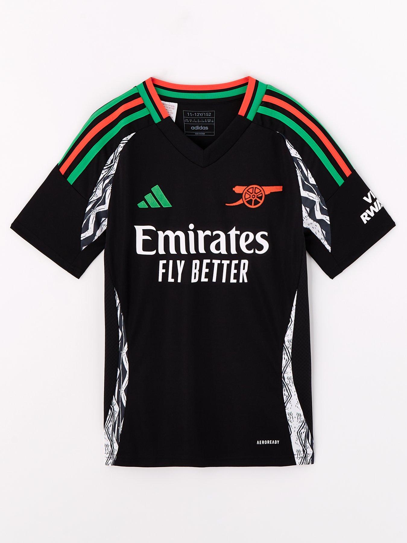undefined Arsenal Junior 24/25 Away Stadium Replica Shirt -black