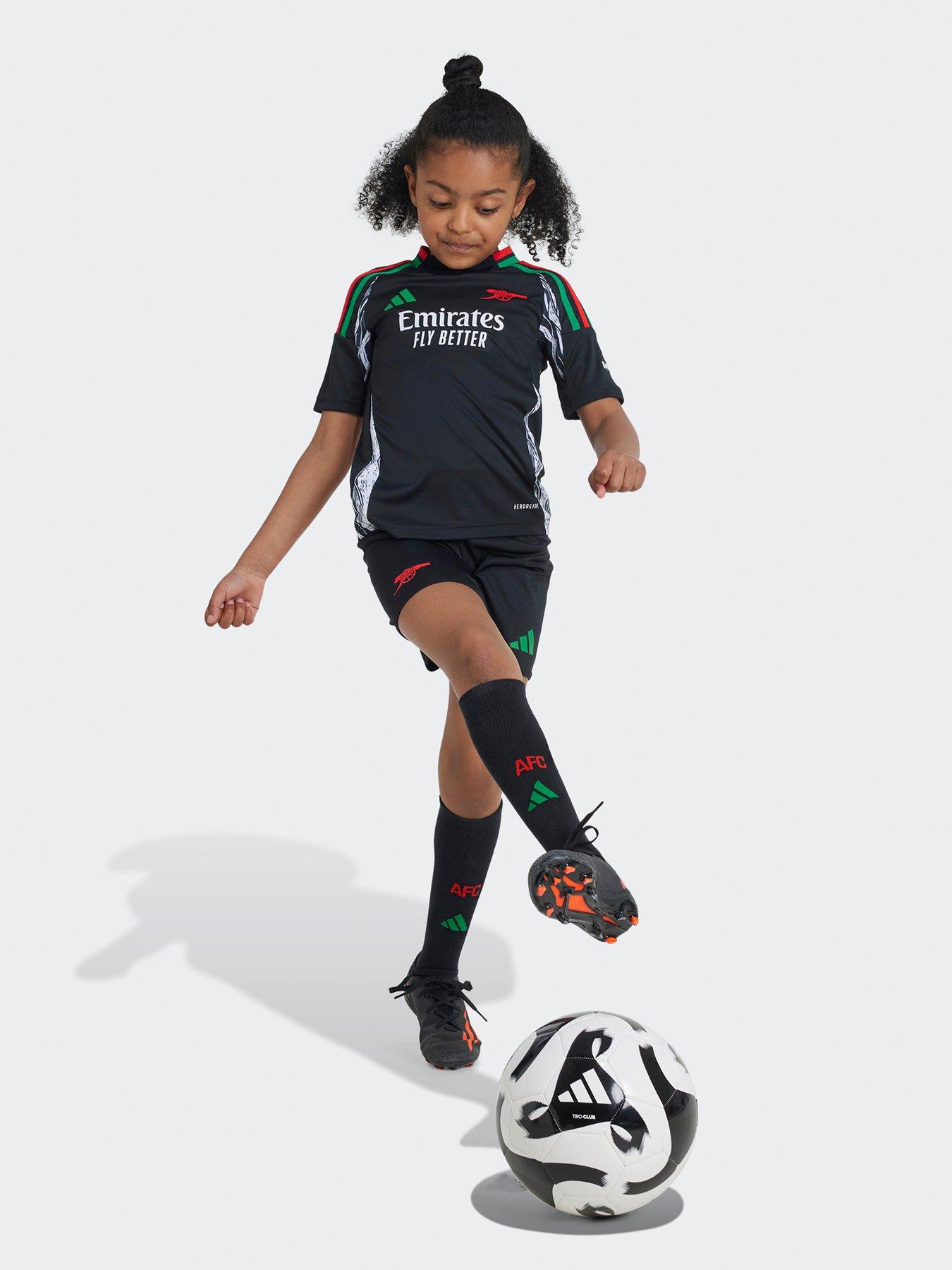 Image 2 of 5 of adidas Arsenal Mini Kit 24/25 Away Full Kit - Black