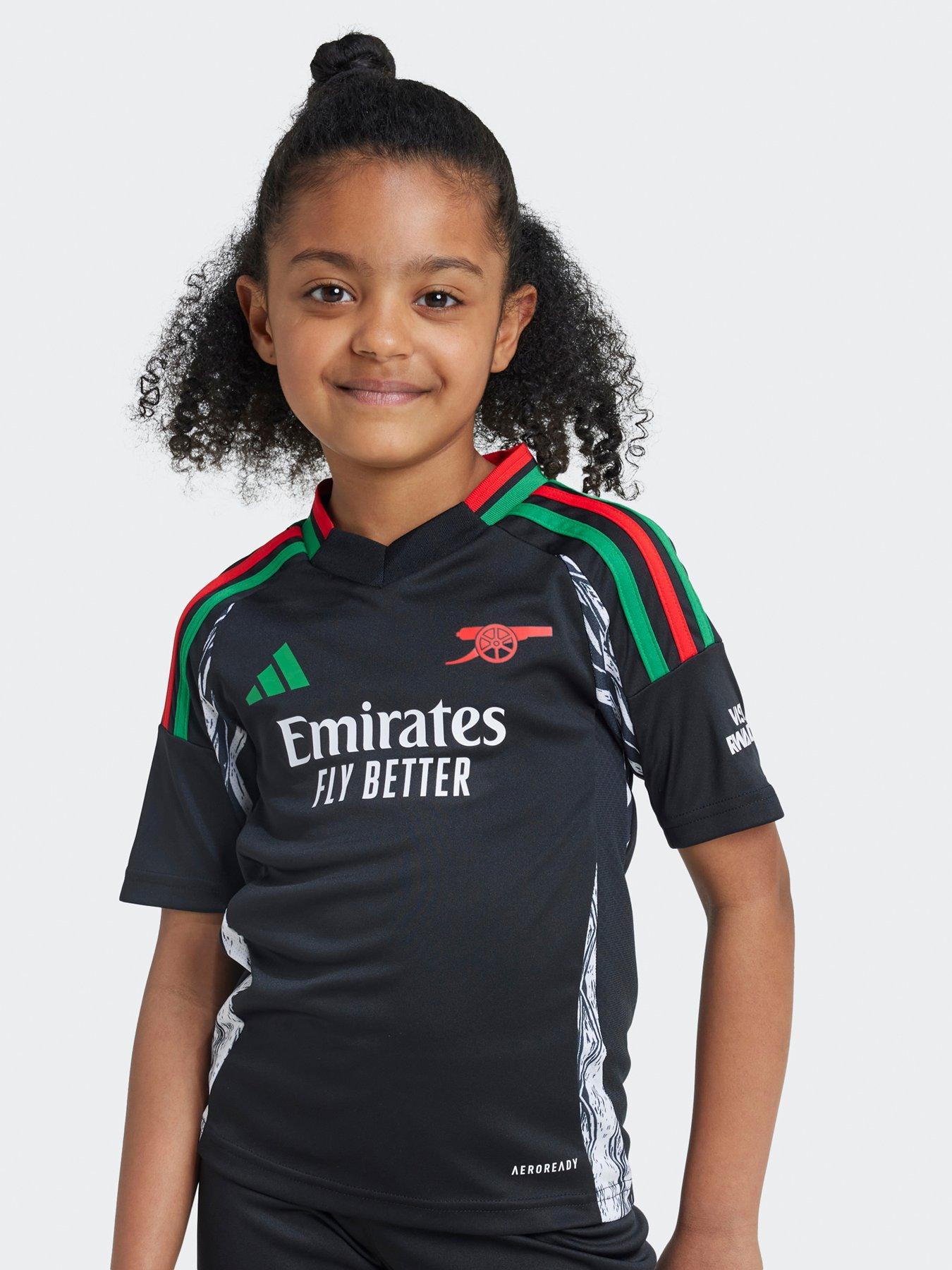 Image 4 of 5 of adidas Arsenal Mini Kit 24/25 Away Full Kit - Black