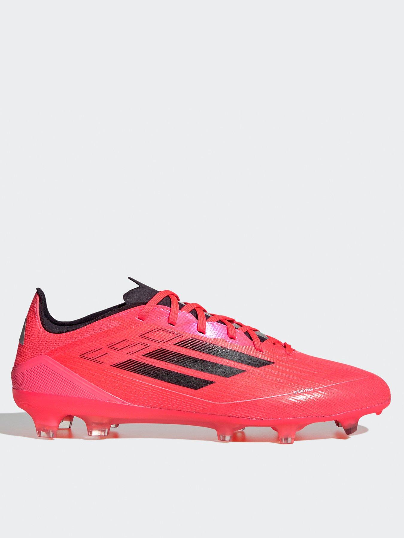 adidas Mens F50 Pro Firm Ground Football Boot, Red, Size 8, Men