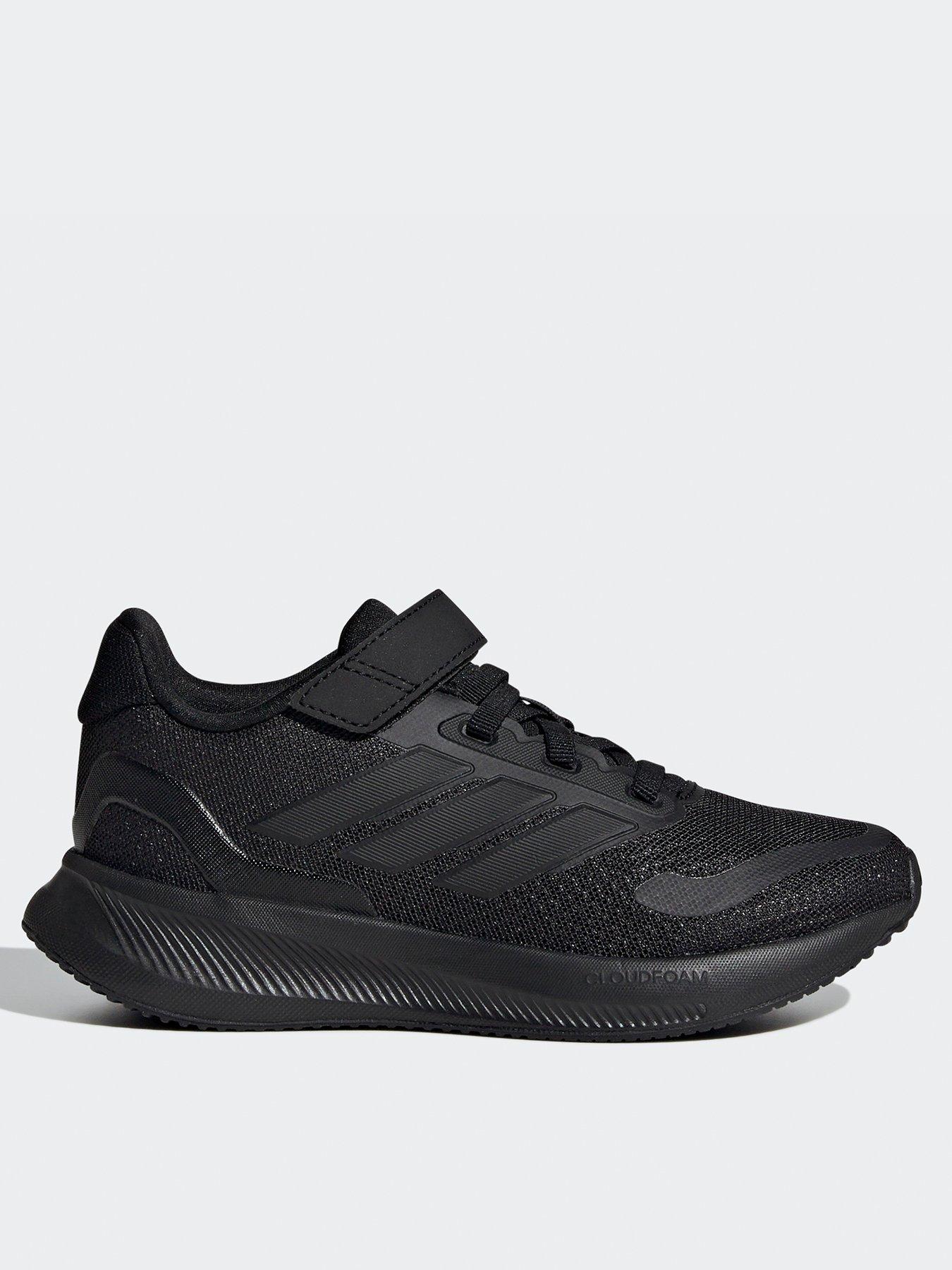 undefined Unisex Kids Running Runfalcon 5 Trainers - Black
