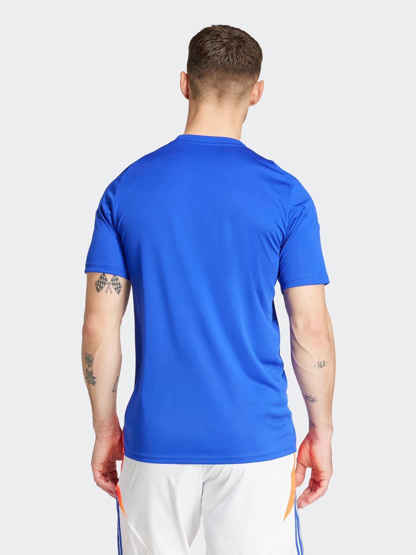 Image 2 of 5 of adidas Mens Tiro 24 Training Jersey -white/blue